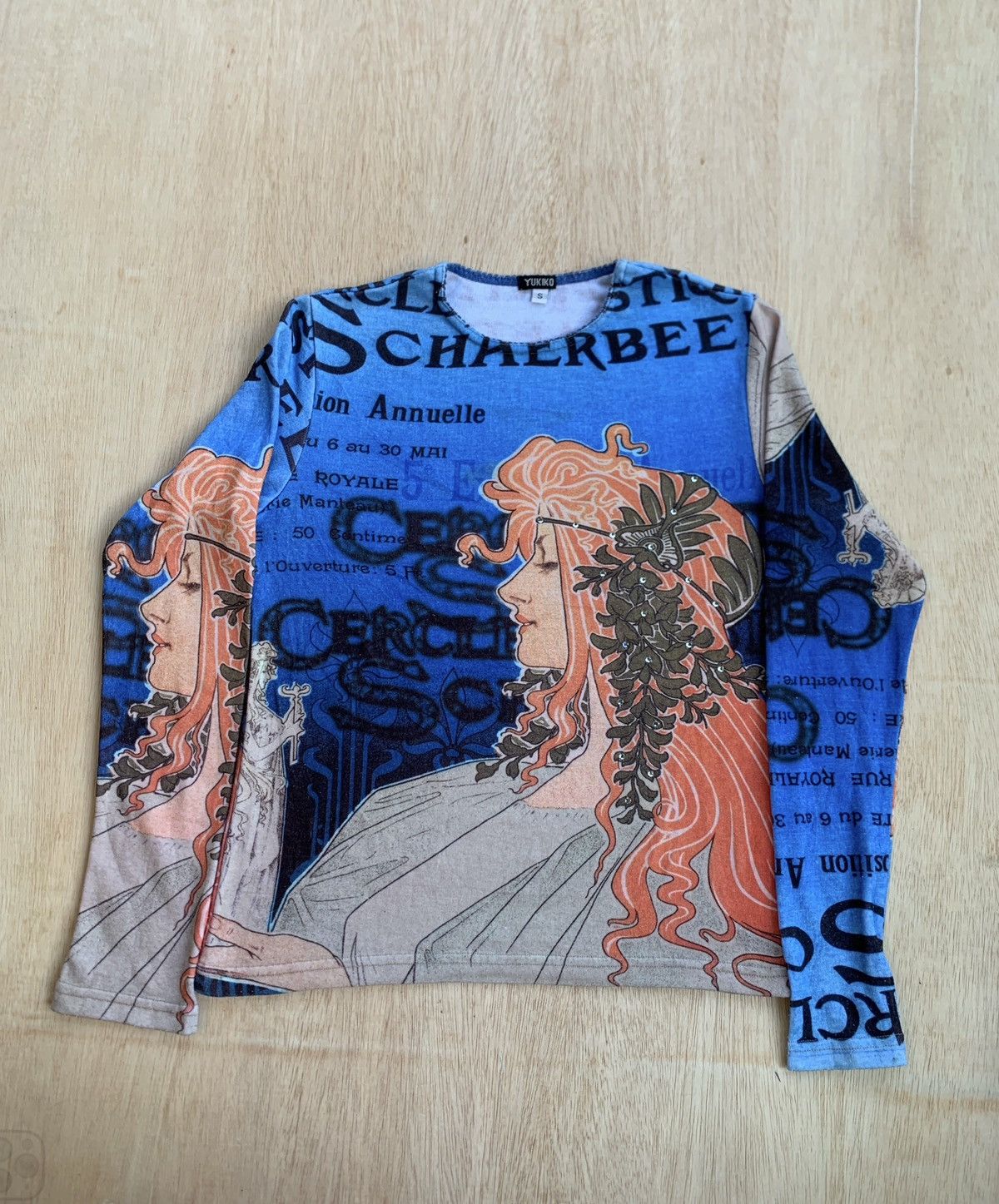 Hysteric Glamour × If Six Was Nine × Japanese Brand Vintage Yukiko Art Made in Usa Longslevee Size S / US 4 / IT 40 - 1 Thumbnail