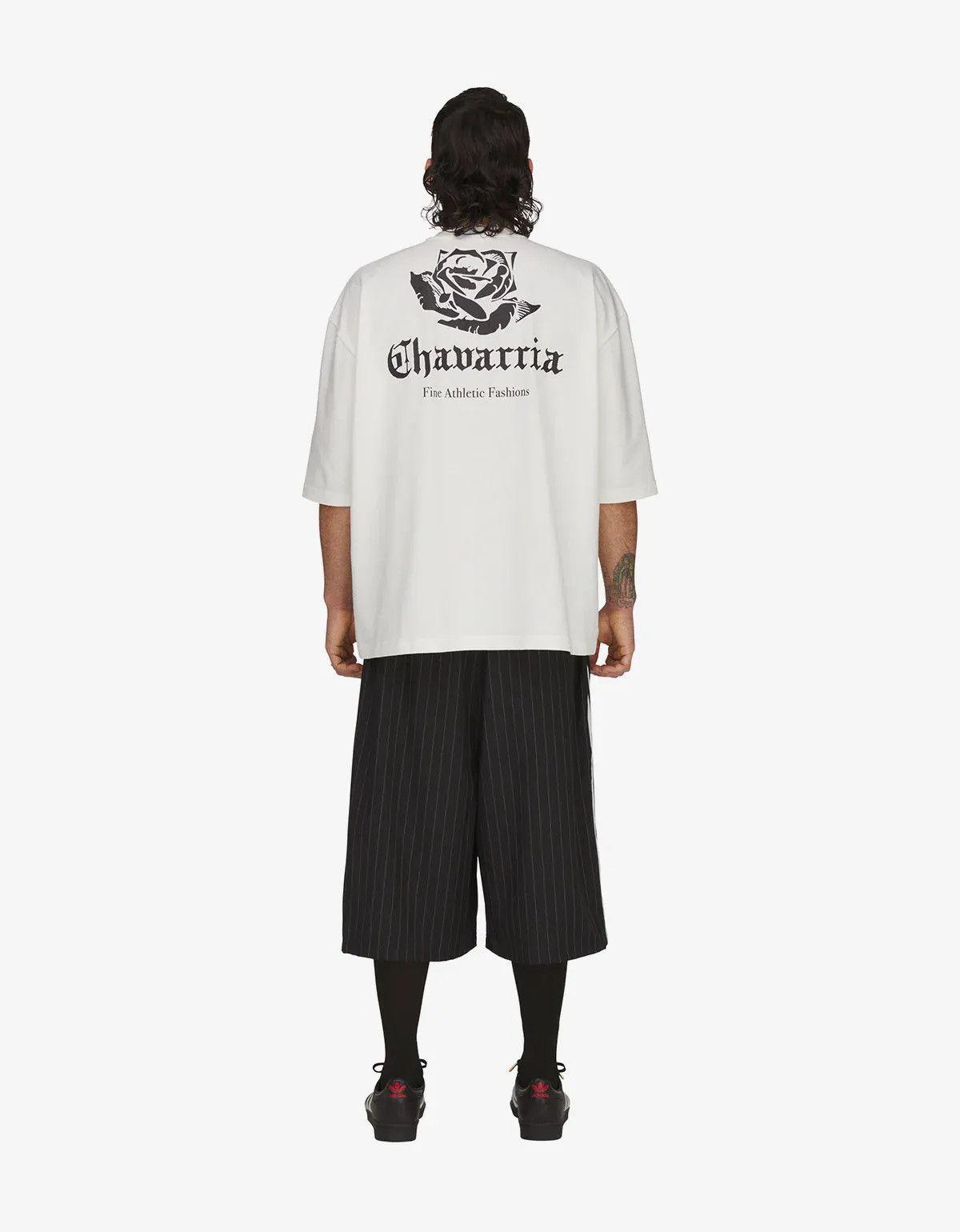 Willy Chavarria Willy Chavarria x Adidas White Logo T-Shirt Size US M / EU 48-50 / 2 - 6 Thumbnail