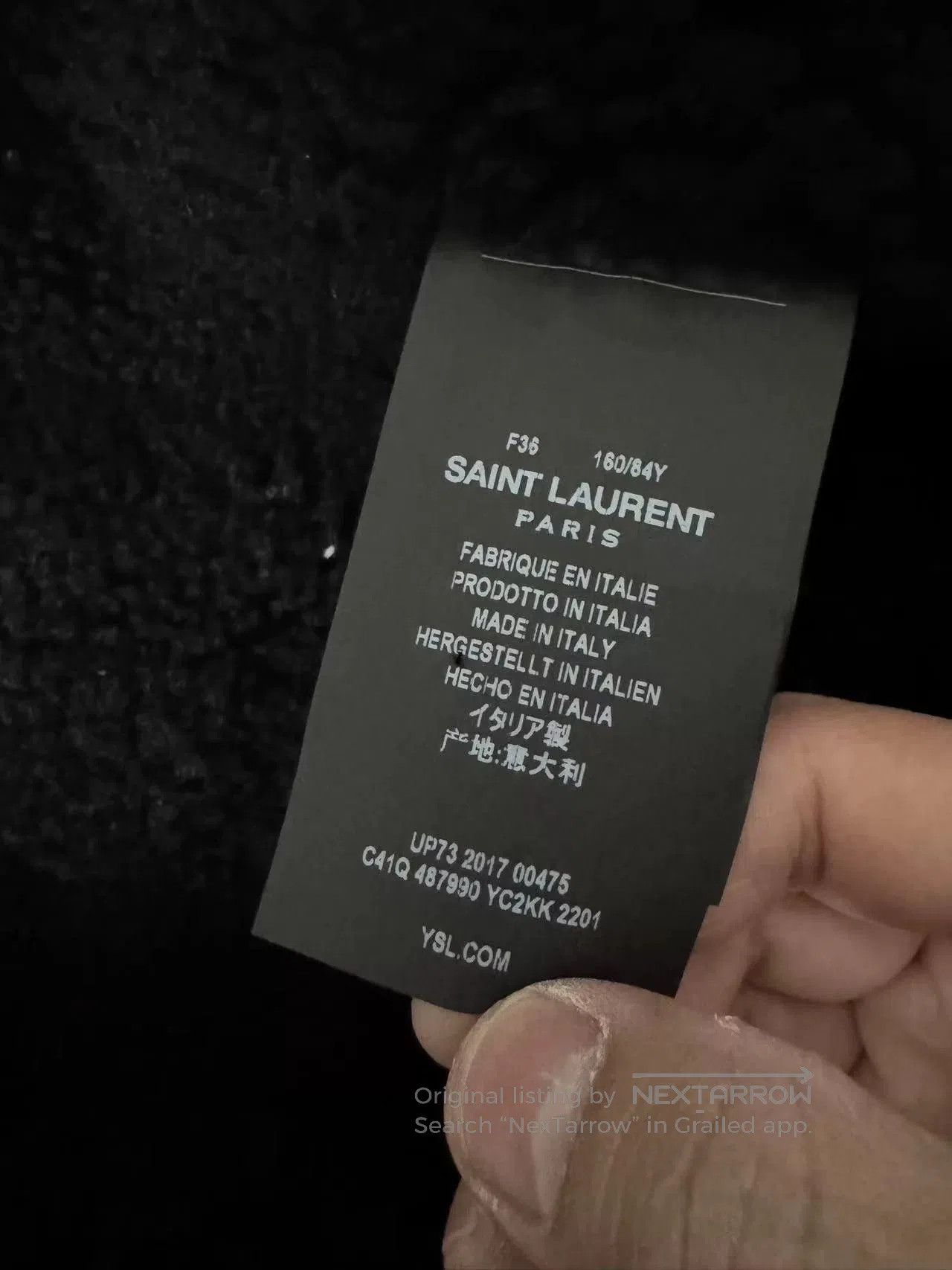 Saint Laurent Paris stylish slp suede coat with hood. Size US M / EU 48-50 / 2 - 5 Thumbnail