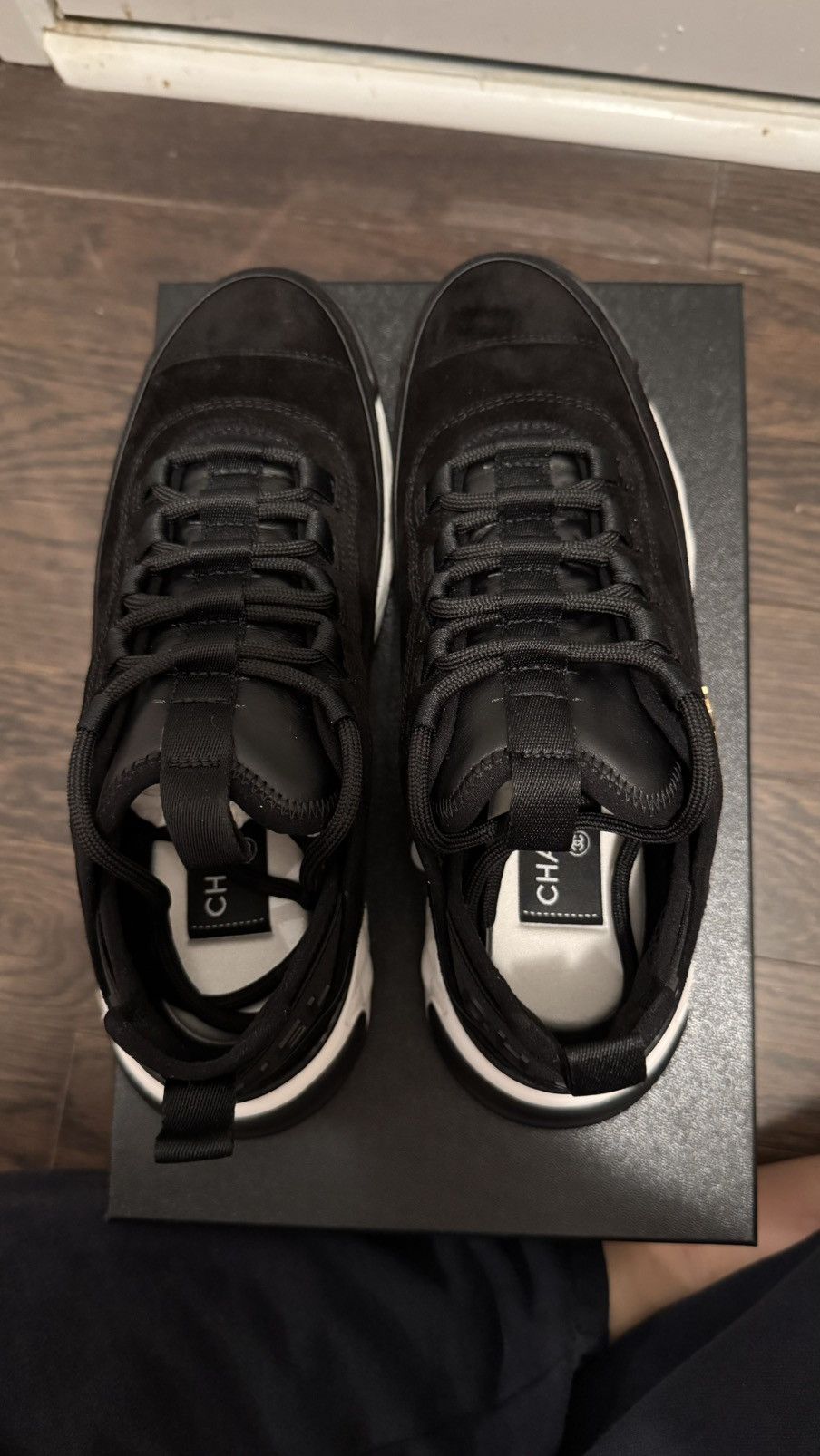 Chanel Chanel Trainer Suede/Leather Size 8 Brand New Size US 8 / IT 38 - 3 Thumbnail