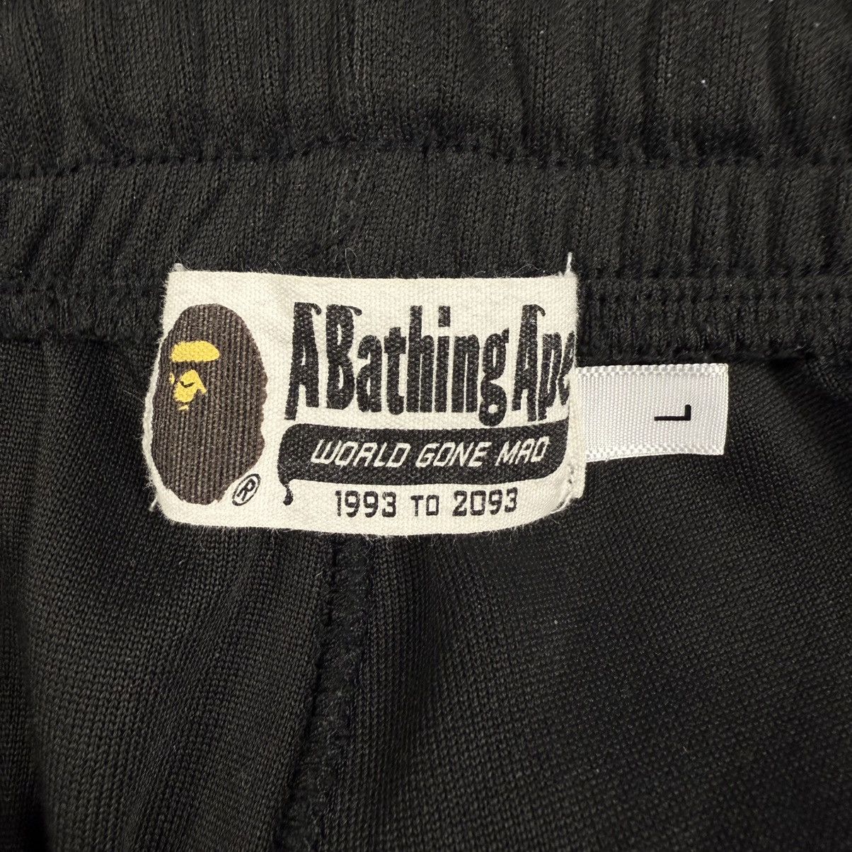 Bape Bape Tiger Jersey Wide ‘Black’ Shorts Size US 34 / EU 50 - 4 Thumbnail