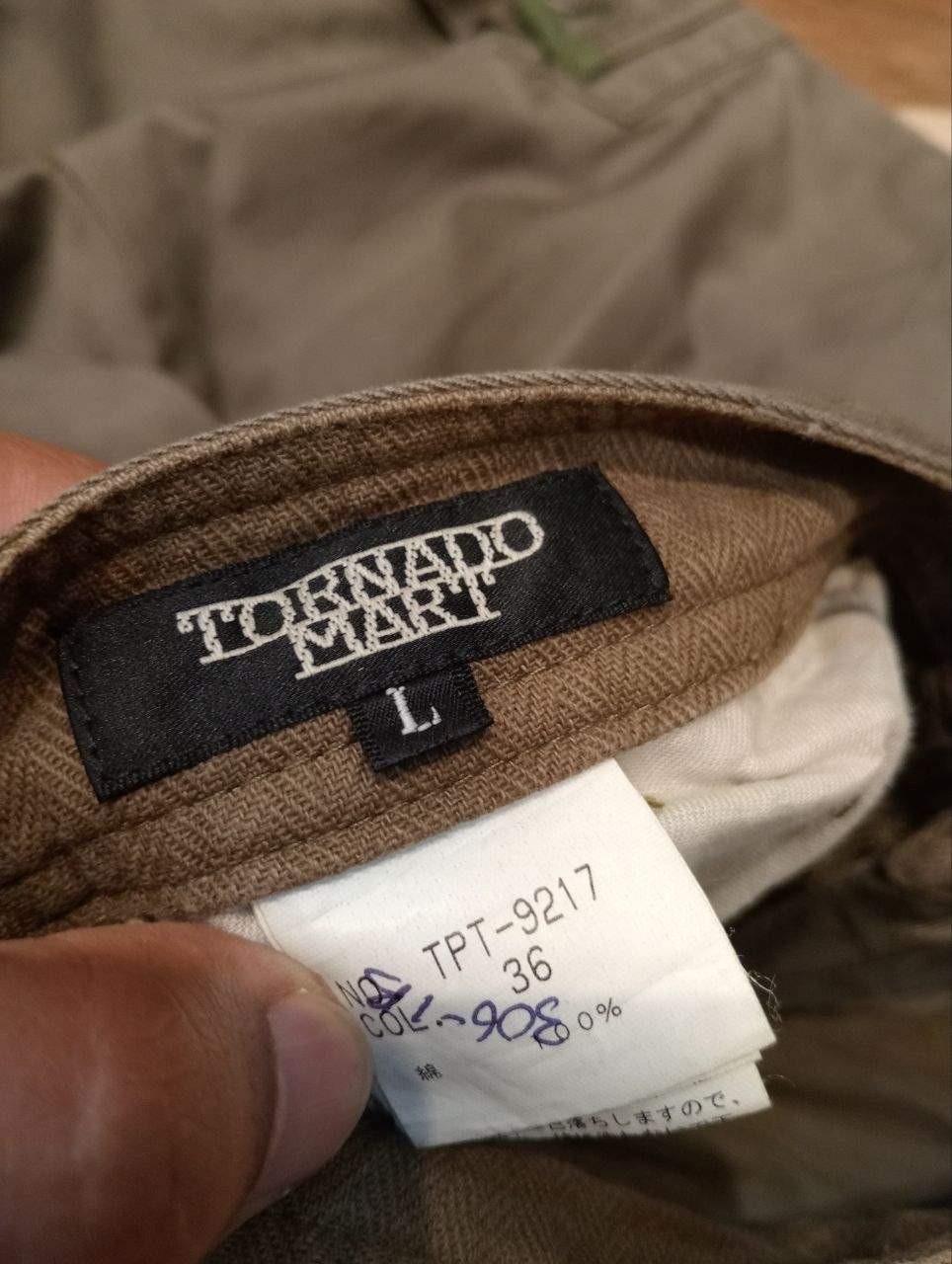 Tornado Mart TORNADO MART JAPAN FLARED CARGO PANTS Size US 31 - 7 Thumbnail