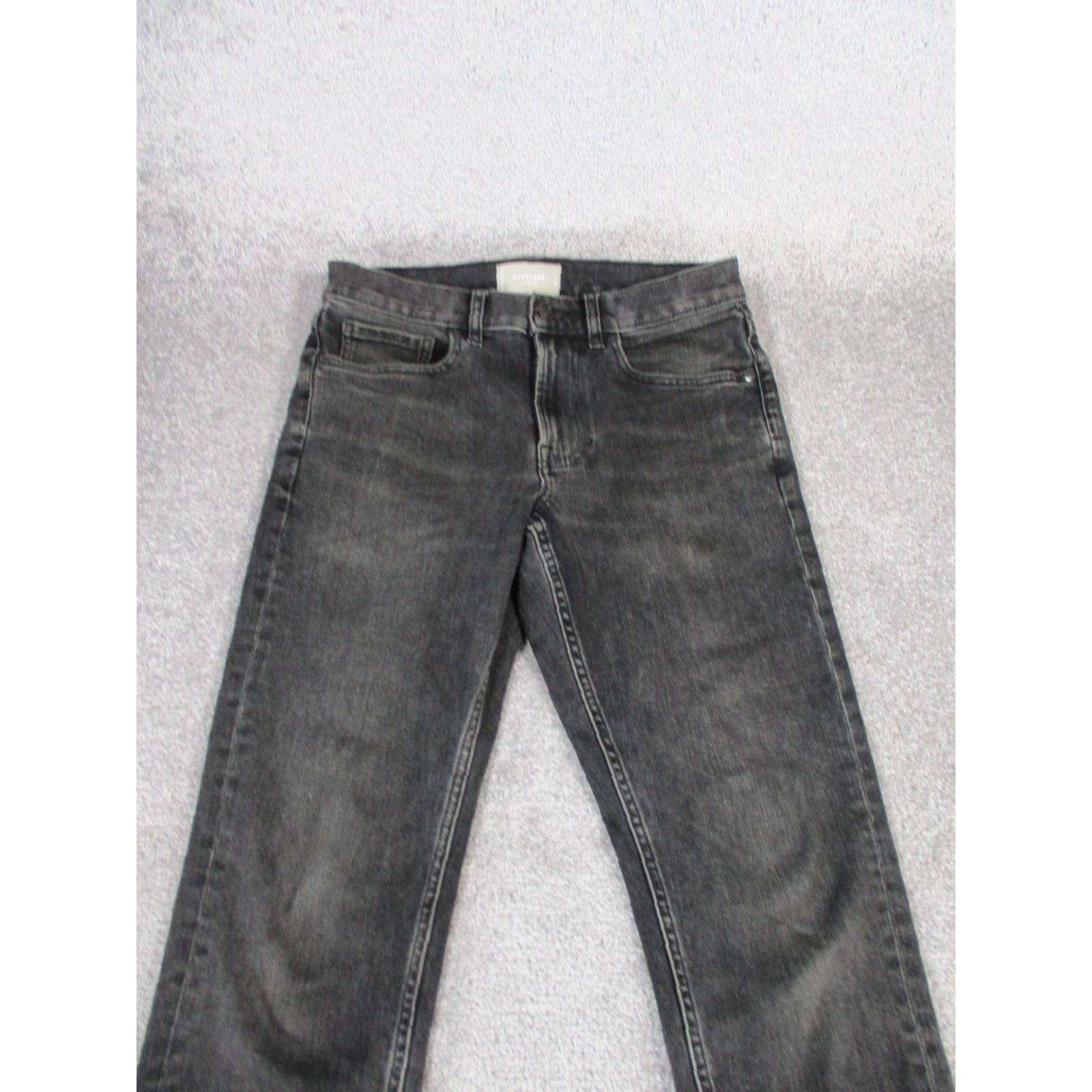 Everlane VINTAGE Black Jeans Mens 30 Slim Denim 30x31 Gray Slim Tapered 90s - Mens Size US 30 / EU 46 - 2 Thumbnail