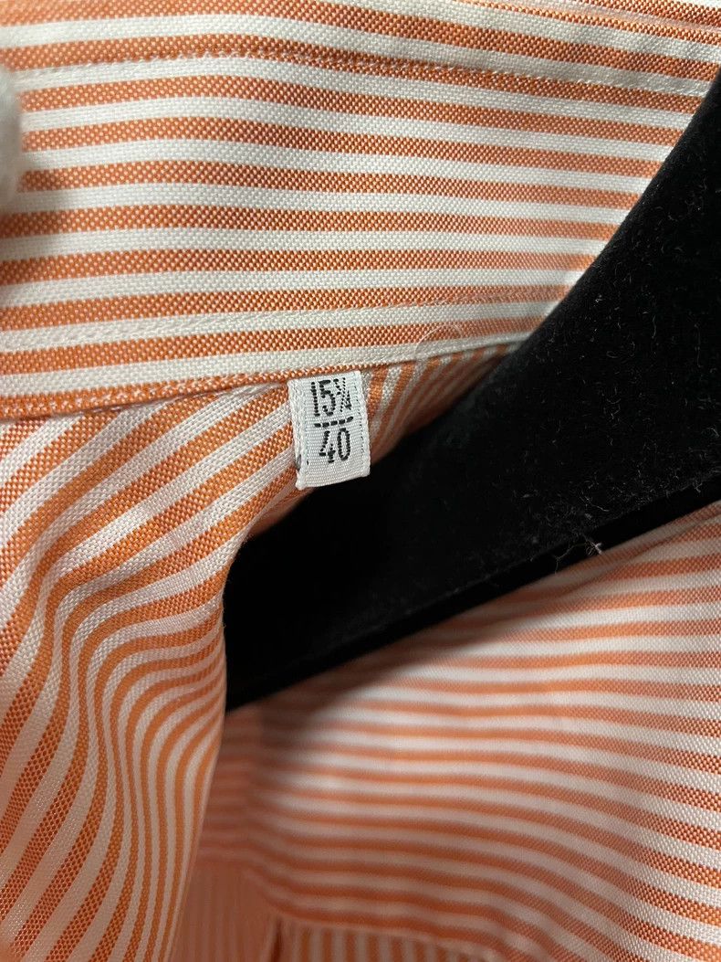 Loro Piana Loro piana Pure cotton striped business shirt 2506-Nextarro Size US XXS / EU 40 - 8 Thumbnail