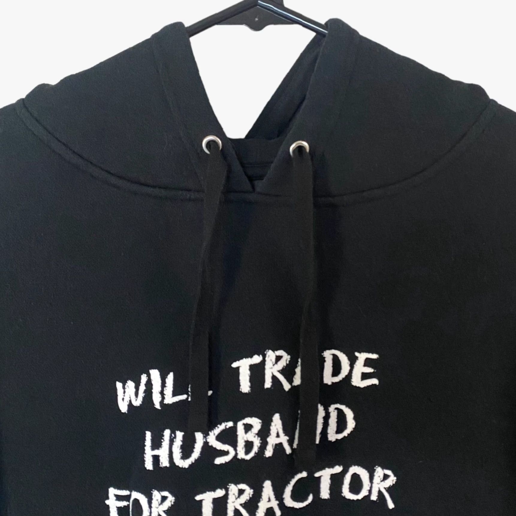 John Deere John Deere Hoodie Sweatshirt Black Womens S Pullover Hooded Pockets Drawstring Kangaroo Pouch Tractor Western Casual Gift Size S / US 4 / IT 40 - 5 Thumbnail