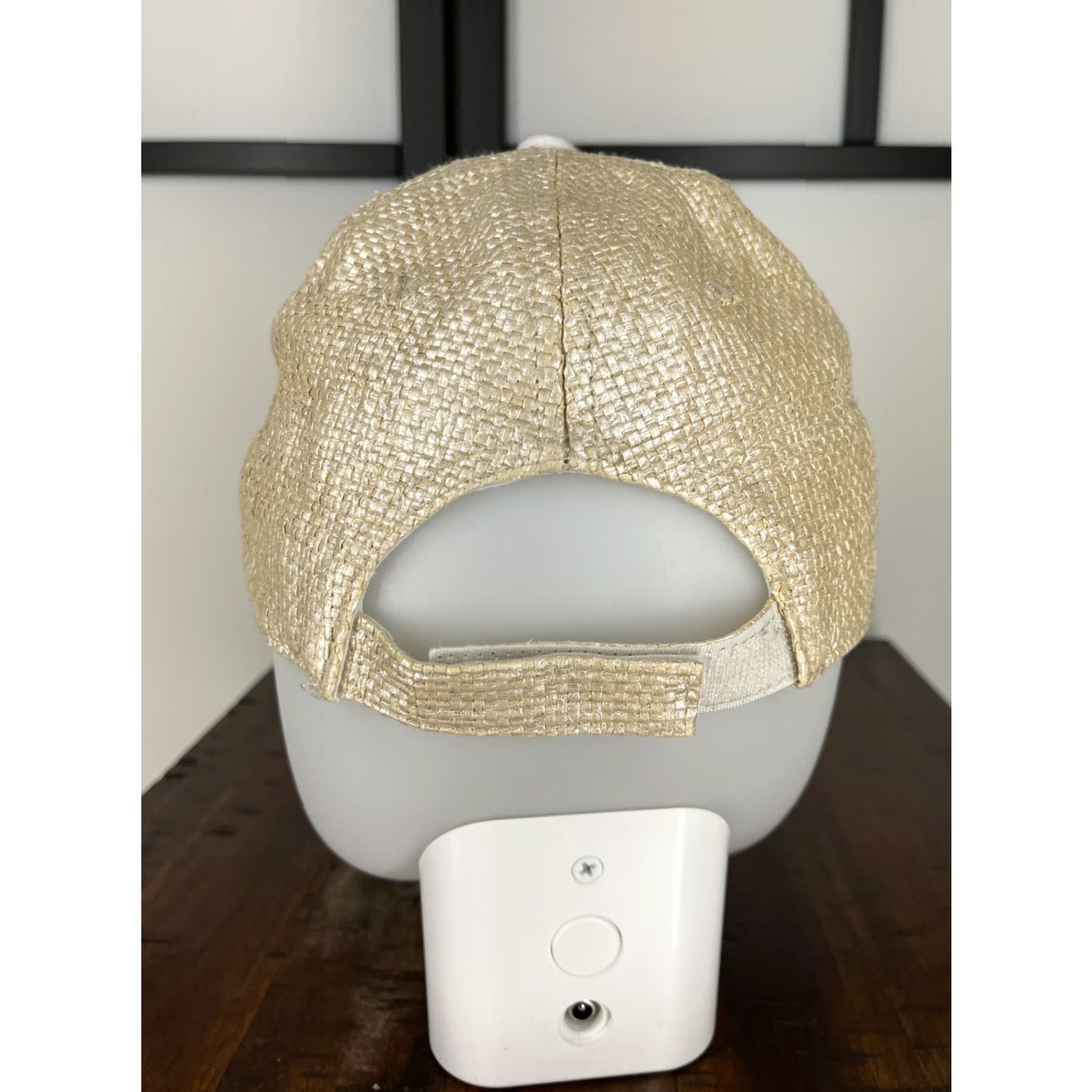 Vintage Target Hat Cap One Size Adult Gold Straw Weave 100% Polypropylene Size ONE SIZE - 6 Thumbnail