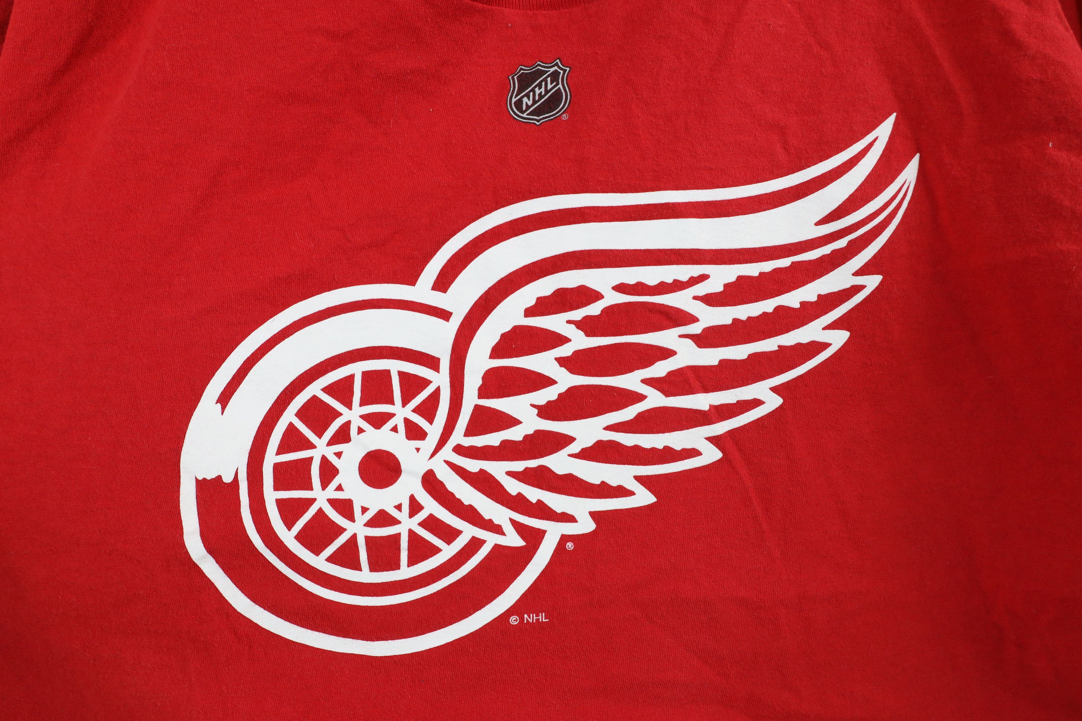 Reebok × Vintage Vintage Reebok Datsyuk Detroit Red Wings Hockey T-Shirt #13 Size US XXL / EU 58 / 5 - 4 Thumbnail