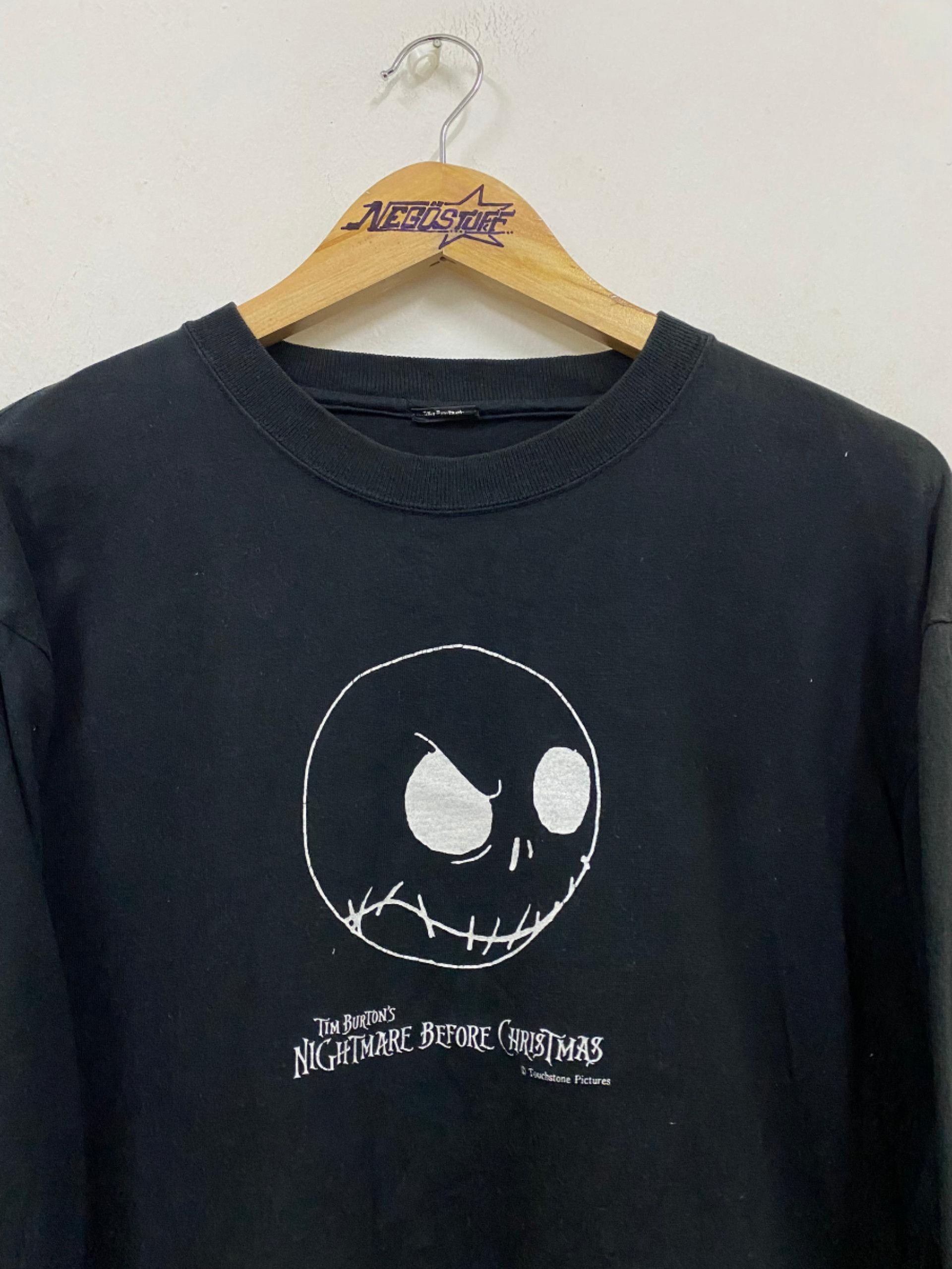 Vintage Vintage 90s Movie the Nightmares before christmast Size US M / EU 48-50 / 2 - 3 Thumbnail