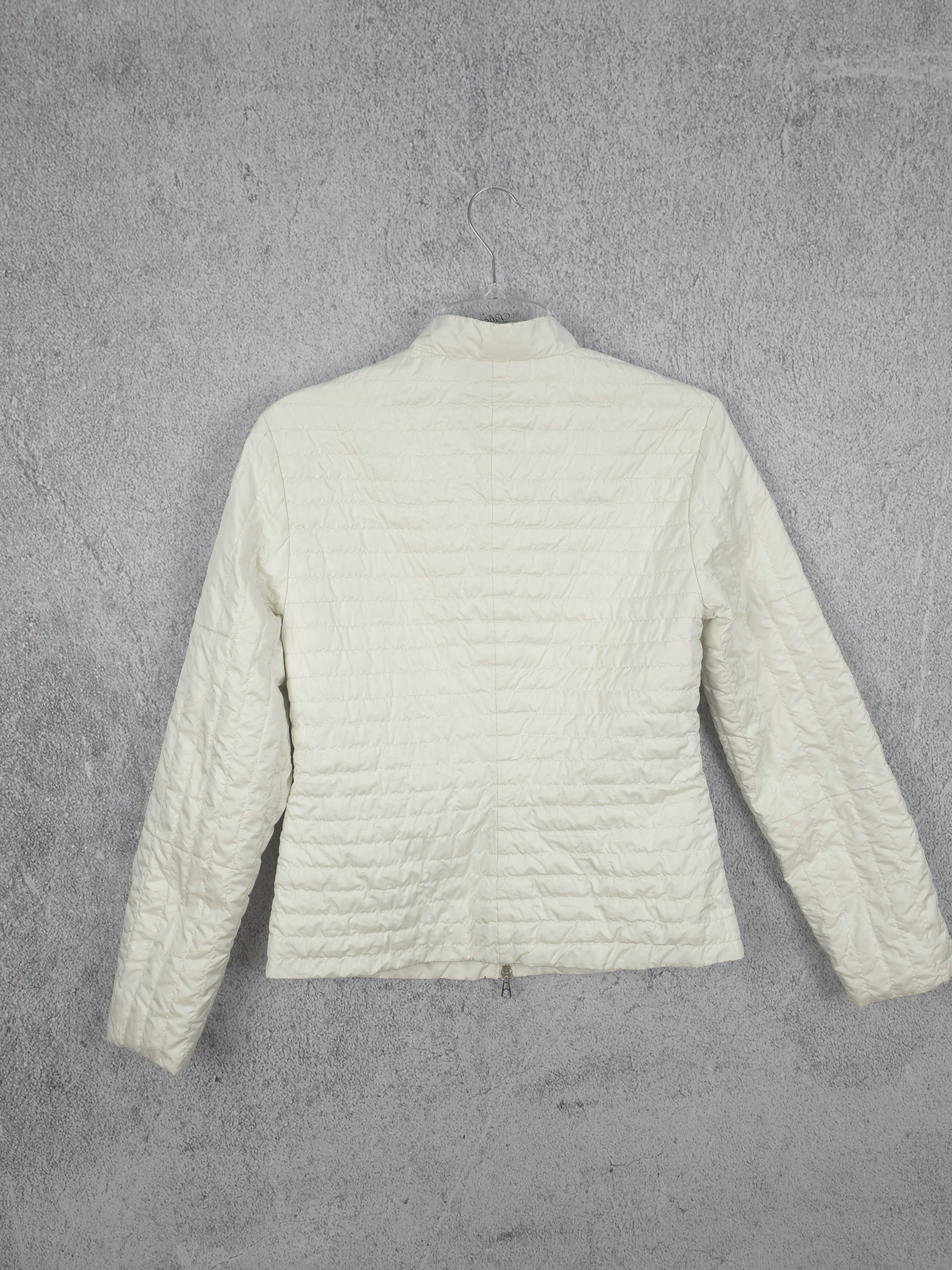 Moncler Moncler light Quilted jacket vintage ecru size S Size S / US 4 / IT 40 - 4 Thumbnail