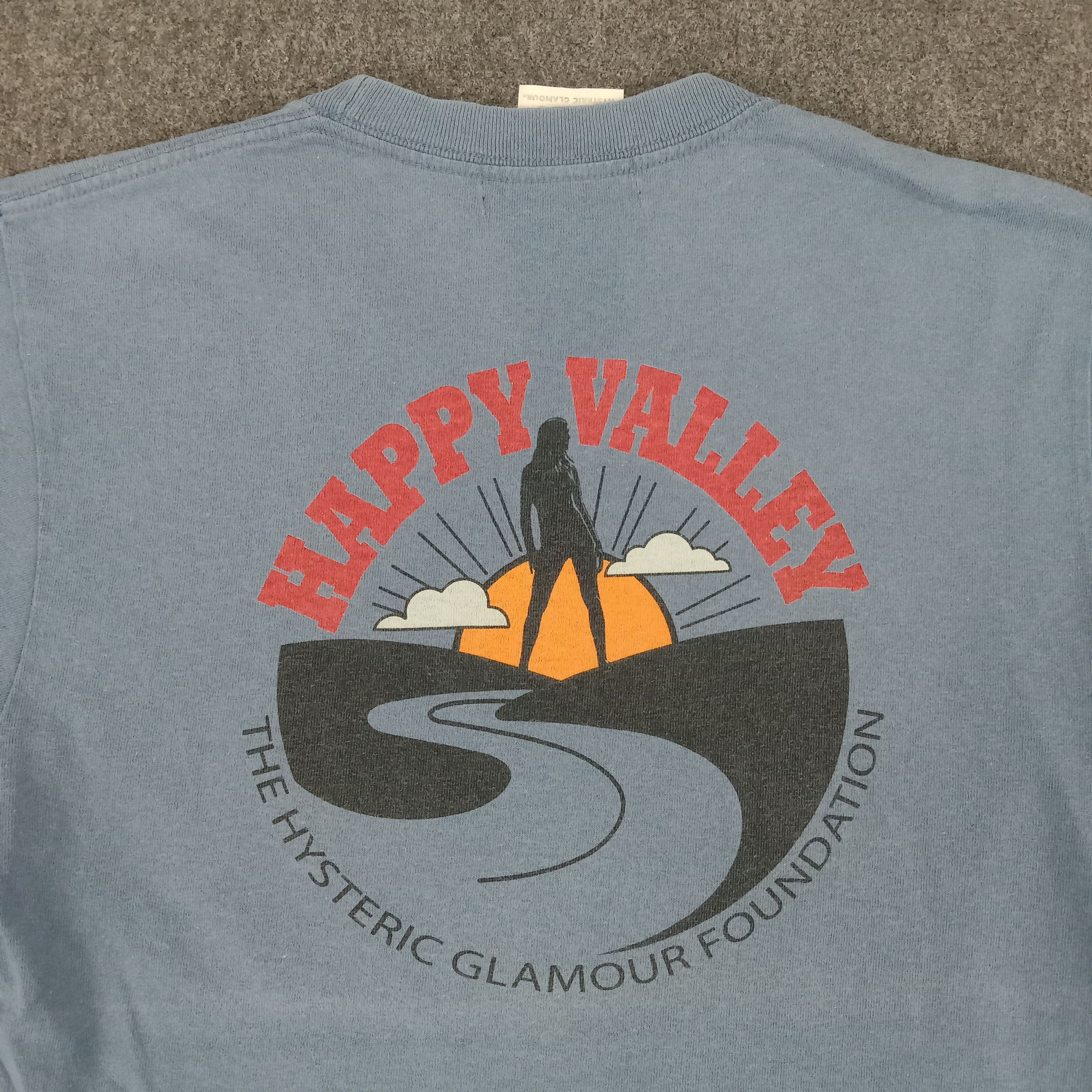 Hysteric Glamour × Japanese Brand × Vintage Hysteric Glamour Happy Valley Japan Brand Tshirt Size US S / EU 44-46 / 1 - 2 Thumbnail