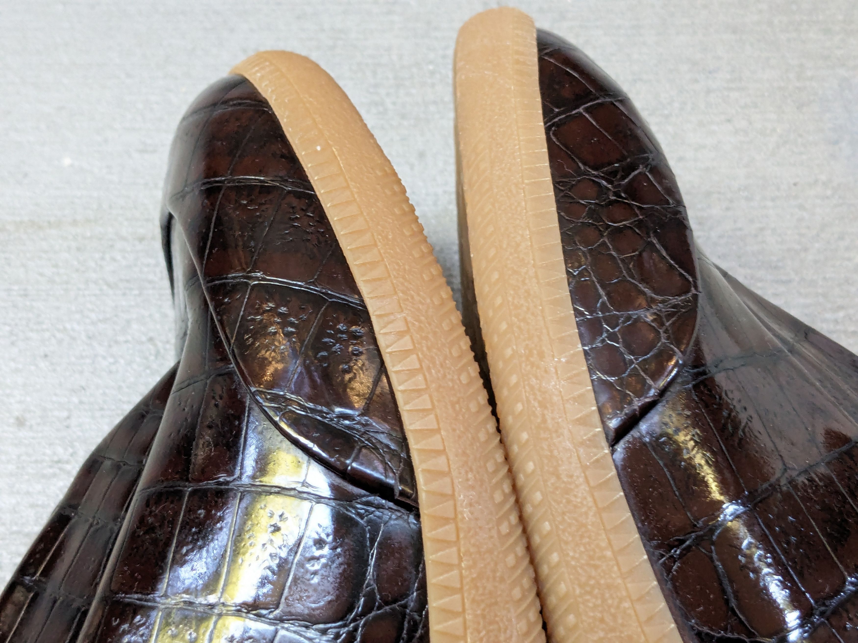Maison Margiela Maison Margiela Future Brown Croc 9 42 Leather Hi Alligator Size US 9 / EU 42 - 10 Thumbnail