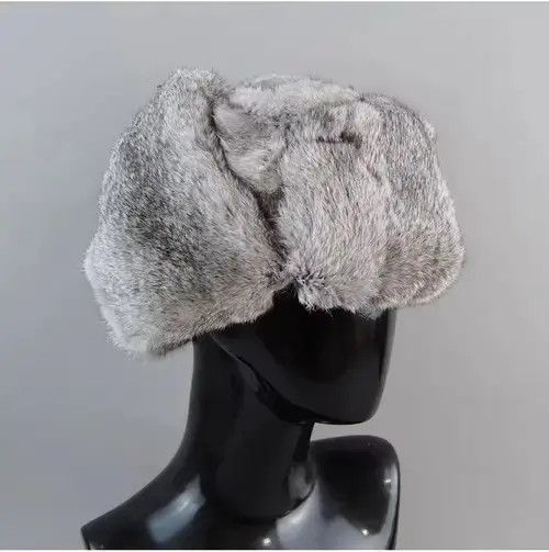 Other Warm Fur Bomber Hat With Earflaps Size ONE SIZE - 5 Thumbnail