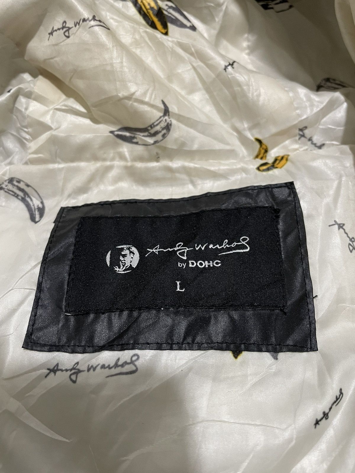 Andy Warhol × Designer × Vintage Vintage Light Jacket Puffer Andy Warhol By DOHC Size US L / EU 52-54 / 3 - 7 Thumbnail