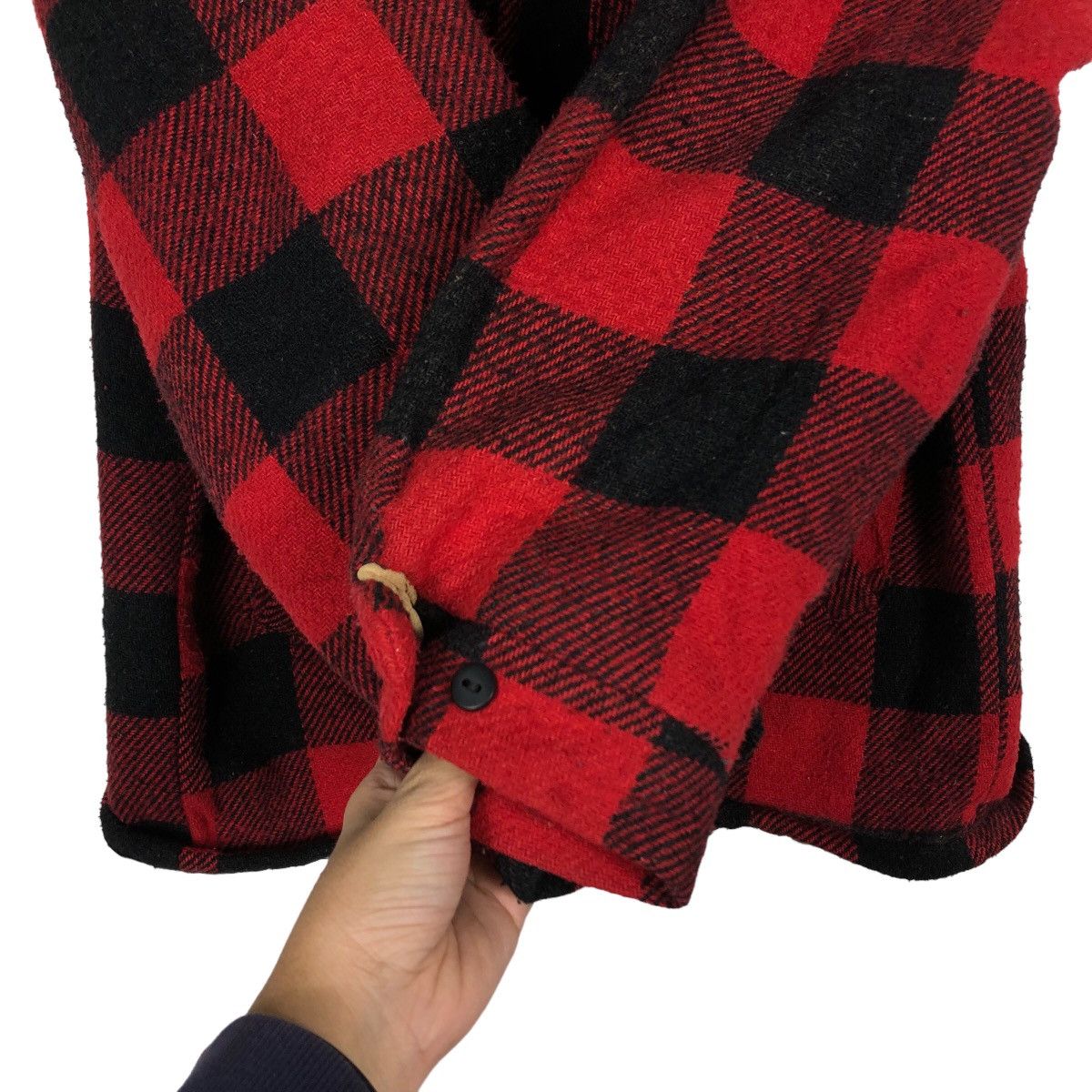 Japanese Brand 🔥Vintage 90’s Cal-Jac USA Checked Tartan Design Wool Jacket Size US M / EU 48-50 / 2 - 11 Thumbnail