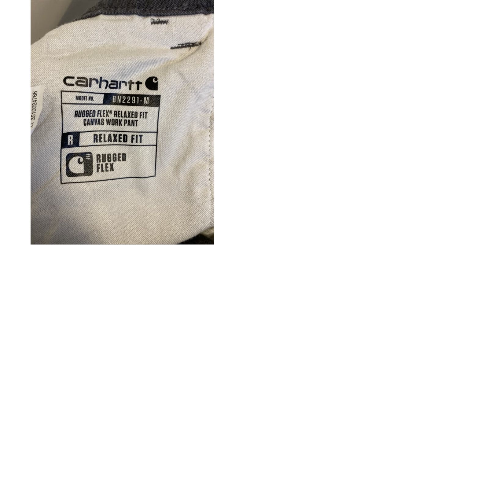 Carhartt VINTAGE? (No) – ignore. Create optimized: Carhartt Chino Twill Pants Mens 38x32 Gray Work Pants Relaxed Windproof Heavy Duty Size US 38 / EU 54 - 9 Thumbnail