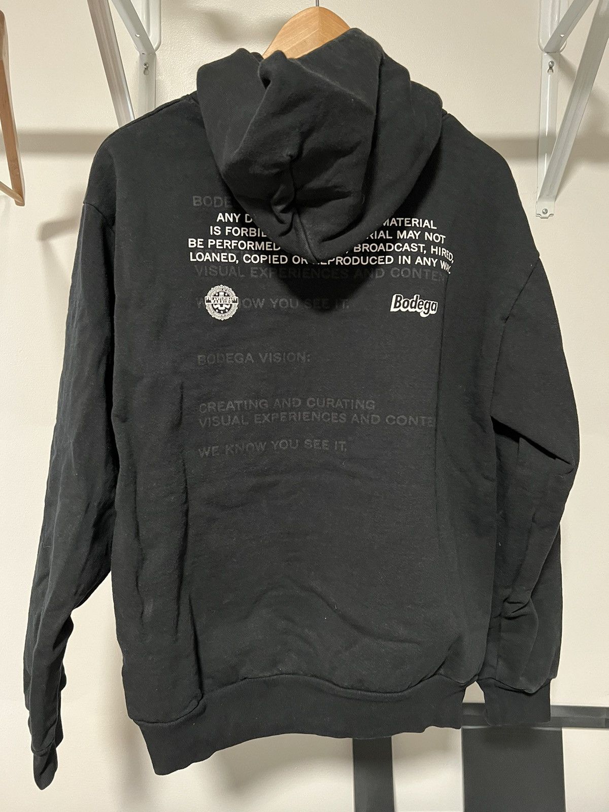 Bodega Bodega Vision Heavyweight Hoodie Rarw Size US M / EU 48-50 / 2 - 4 Thumbnail