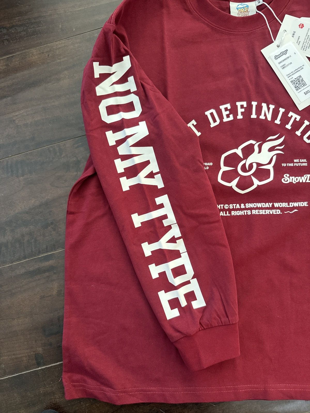 Snowday Snowday Long Sleeve Tee - Size Small - BRAND NEW! Size US S / EU 44-46 / 1 - 6 Thumbnail
