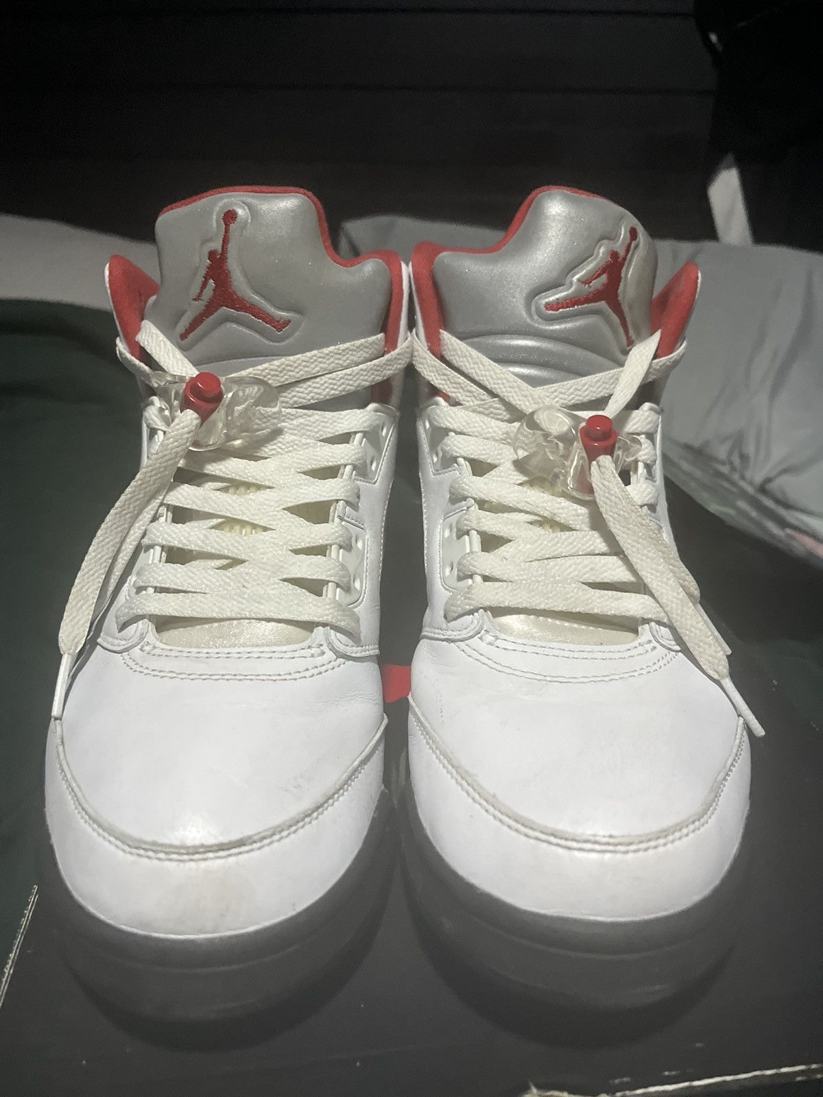 Jordan Brand Jordan 5 Retro Fire Red Size US 11 / EU 44 - 5 Thumbnail