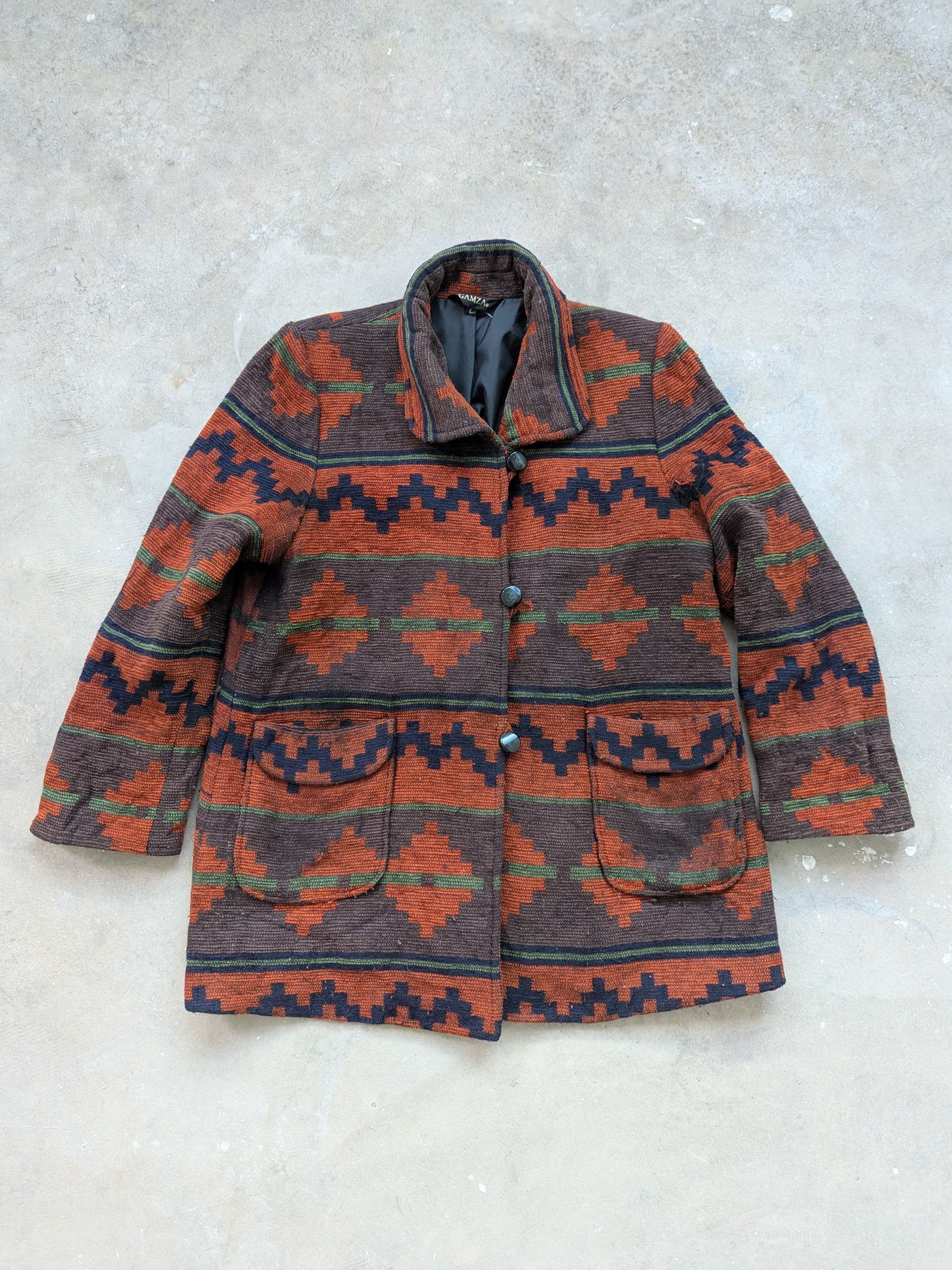 Japanese Brand × Vintage Vintage Navajo Cardigan Jacket Size M / US 6-8 / IT 42-44 - 1 Thumbnail
