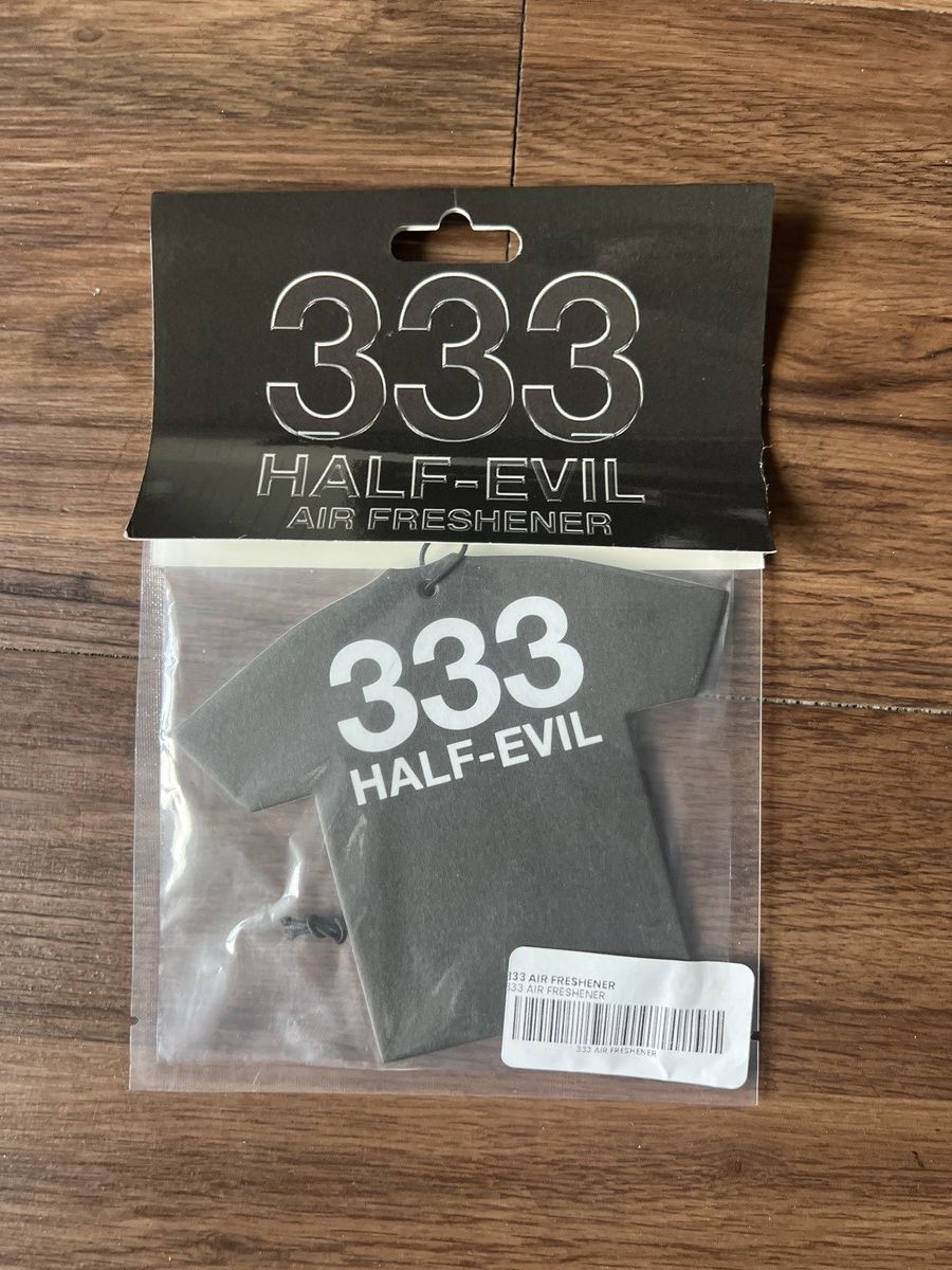 Half Evil RARE Half Evil TSHIRT AIR FRESHENER 333 Size ONE SIZE - 1 Thumbnail