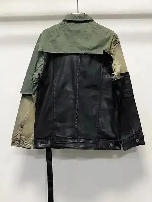 Japanese Brand Brushed Wax Spliced Denim Coat Size US M / EU 48-50 / 2 - 3 Thumbnail