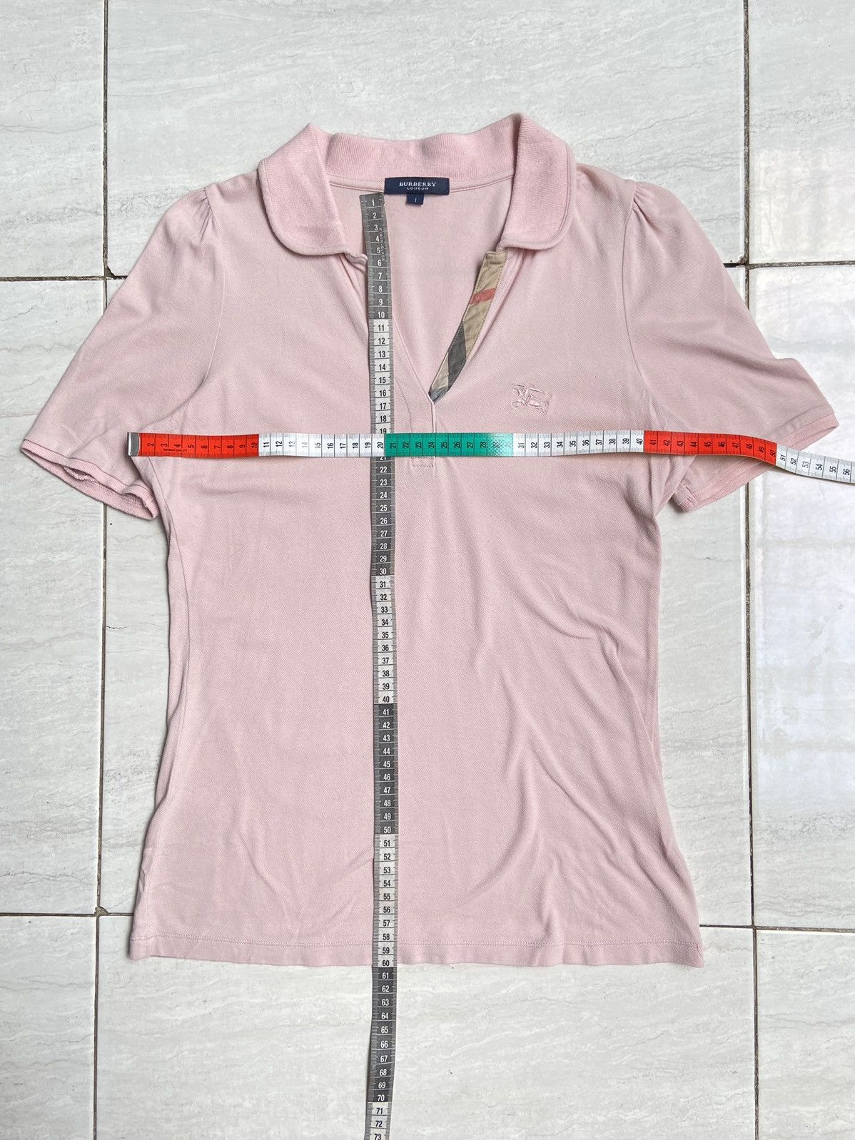 Burberry BURBERRY Pink T-shirt Size US XS / EU 42 / 0 - 2 Thumbnail