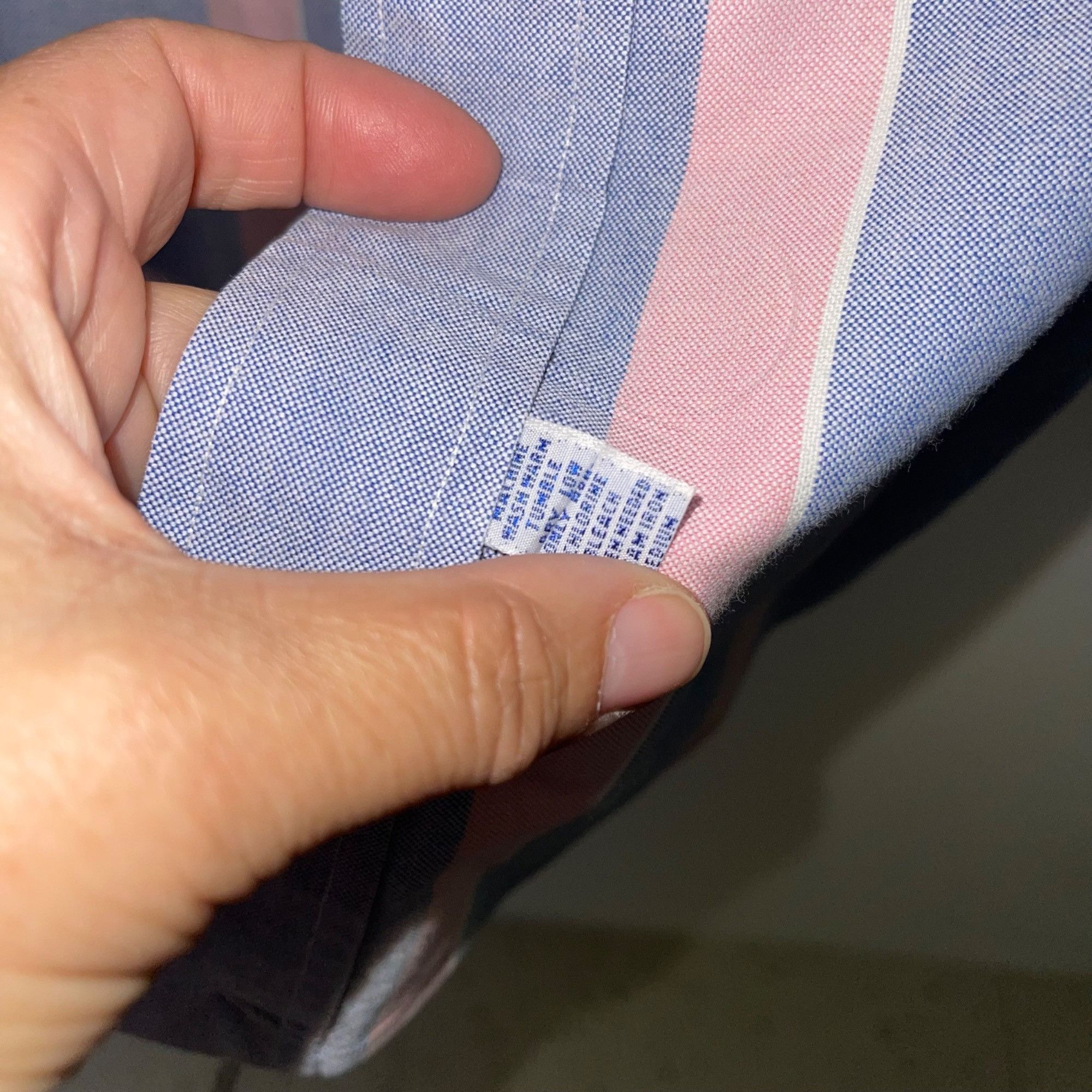 Ralph Lauren Ralph Lauren Vintage Mens Shirt Size 34 Blue Striped Size US XXS / EU 40 - 5 Thumbnail