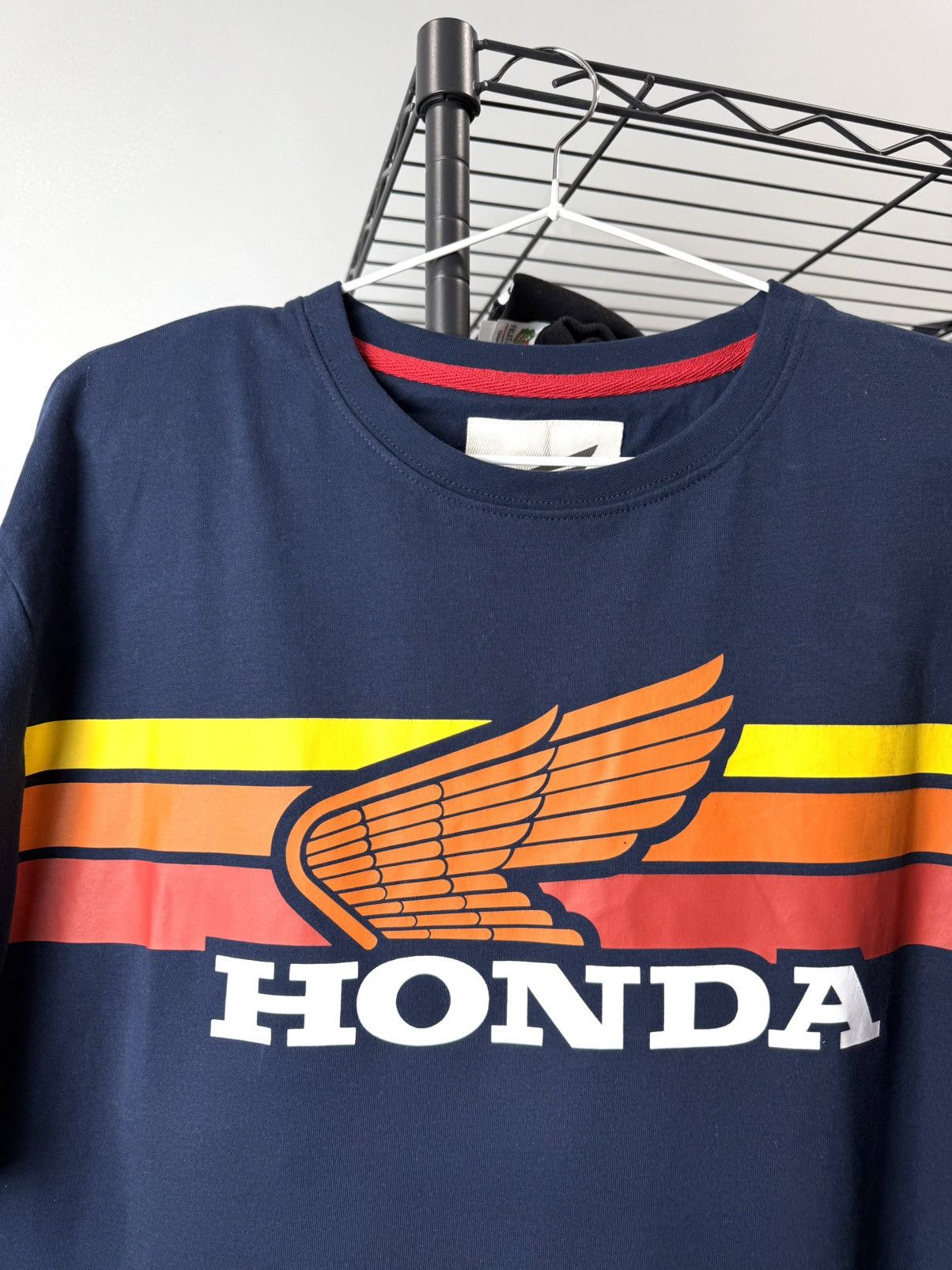 Honda Vintage Honda Japan Racing T Shirt Motorcycle Motocross Size US L / EU 52-54 / 3 - 2 Thumbnail