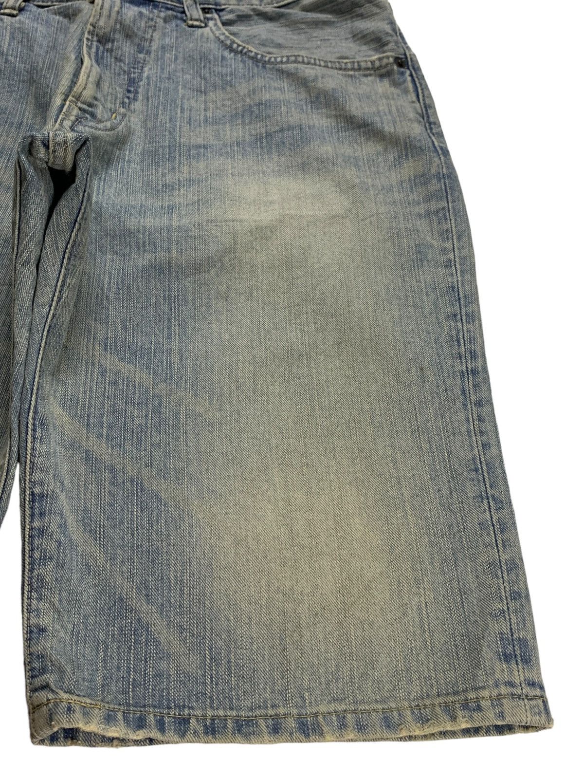 Edwin × Japanese Brand SALES🔥Vintage Japan Edwin Mud Wash Baggy Jean Shorts Jorts Size US 35 - 7 Thumbnail