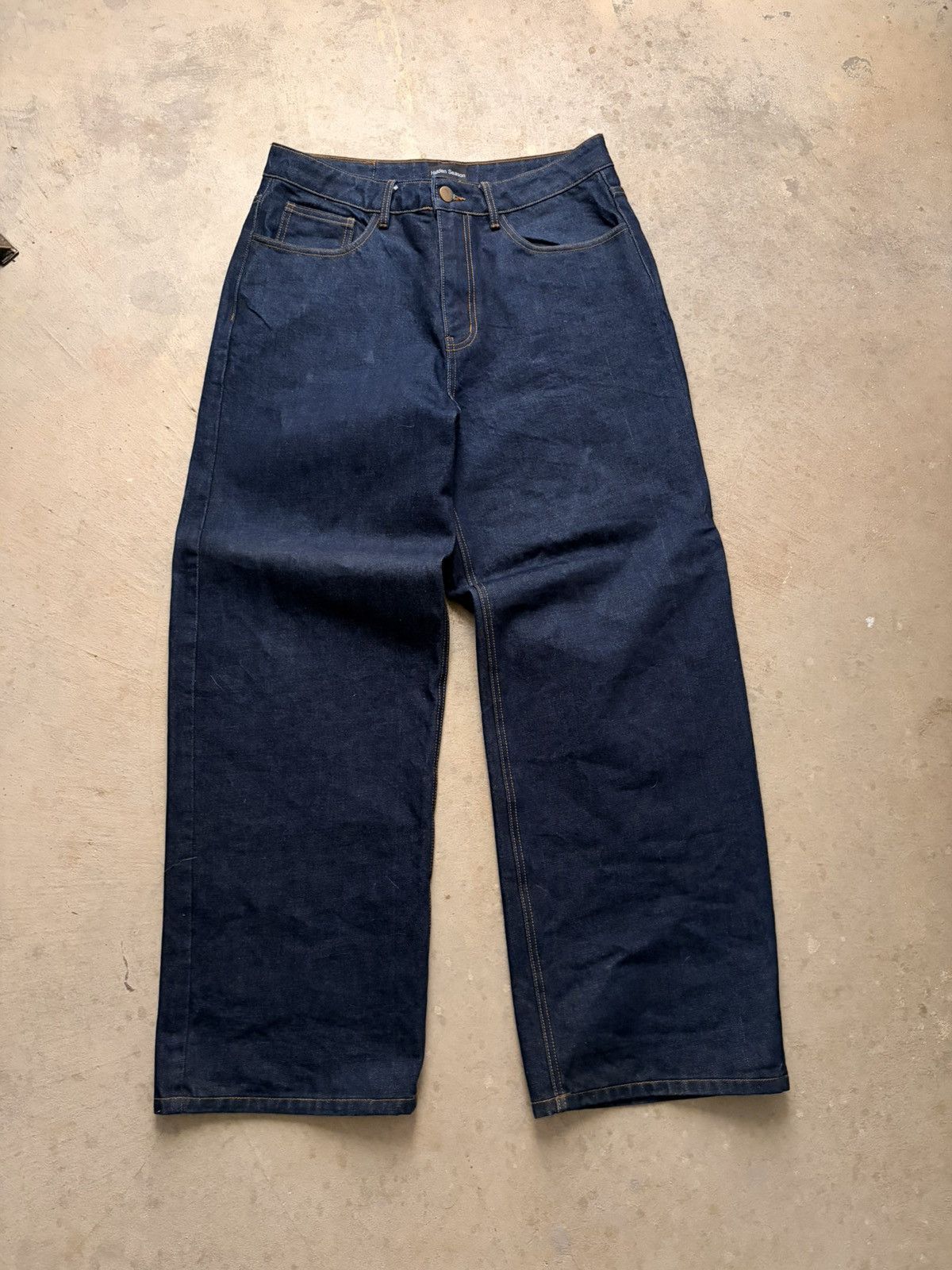 Hidden Season Baggy Raw Denim