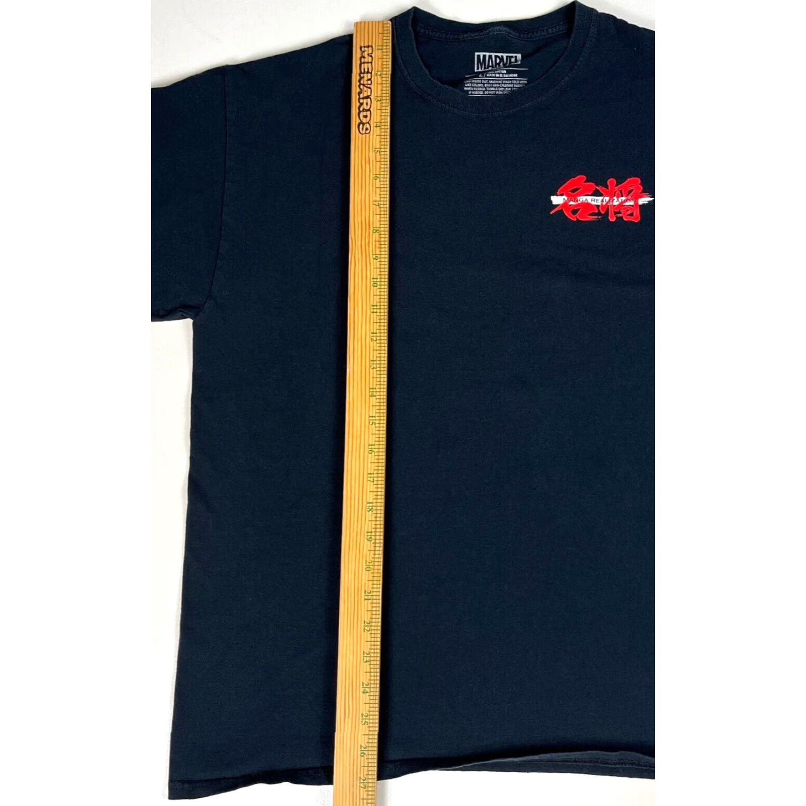Vintage VINTAGE Marvel Tamashii Nations Bandai Manga Realization T-Shirt Double-Sided Sz L Mens Black 100% Cotton Short Sleeve Crew Neck Size US L / EU 52-54 / 3 - 7 Thumbnail