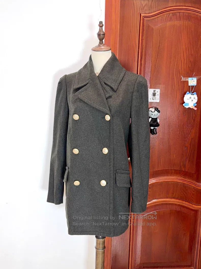 Vivienne Westwood Vivienne Westwood Dark Green Wool Jacket with Gold Buttons Size M / US 6-8 / IT 42-44 - 1 Thumbnail