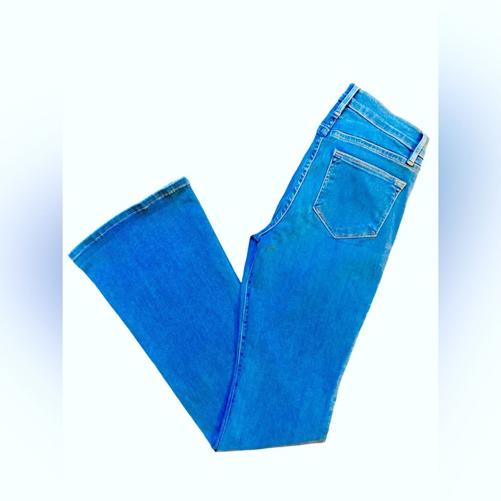 Frame FRAME LE HIGH FLARE JEANS Size 25" / US 0 / IT 36 - 3 Thumbnail