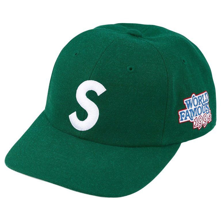 Supreme Supreme S Logo 6-panel Suede Olive FW16 | Grailed