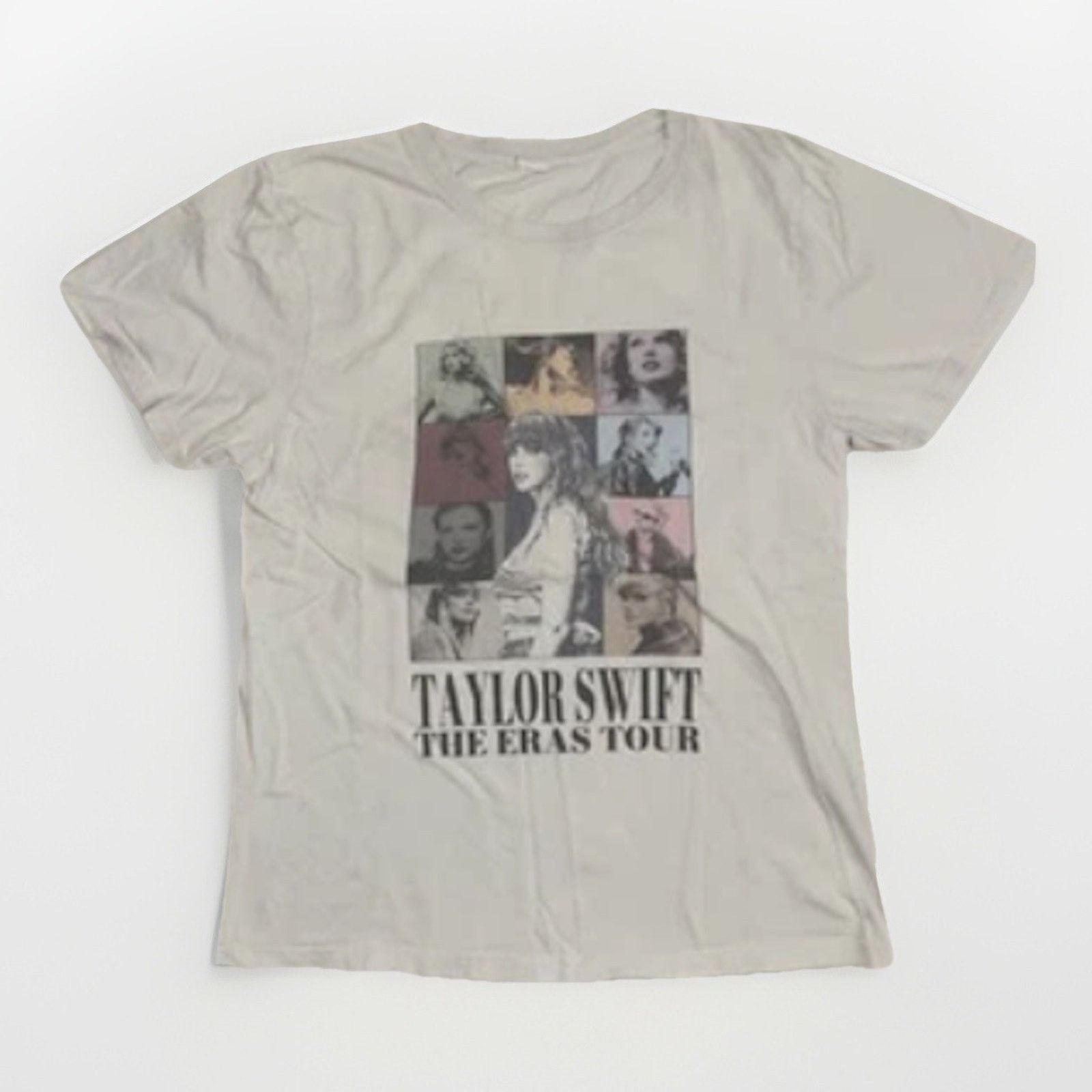 Band Tees × Vintage Taylor Swift The Eras Tour T-Shirt White S 18x23 Concert Size US S / EU 44-46 / 1 - 1 Thumbnail