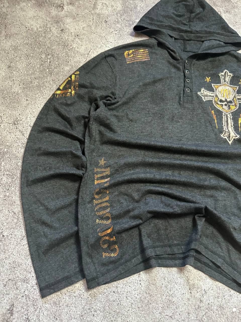 Affliction Crazy rare cyber y2k affliction longsleeve shirt Size US M / EU 48-50 / 2 - 4 Thumbnail