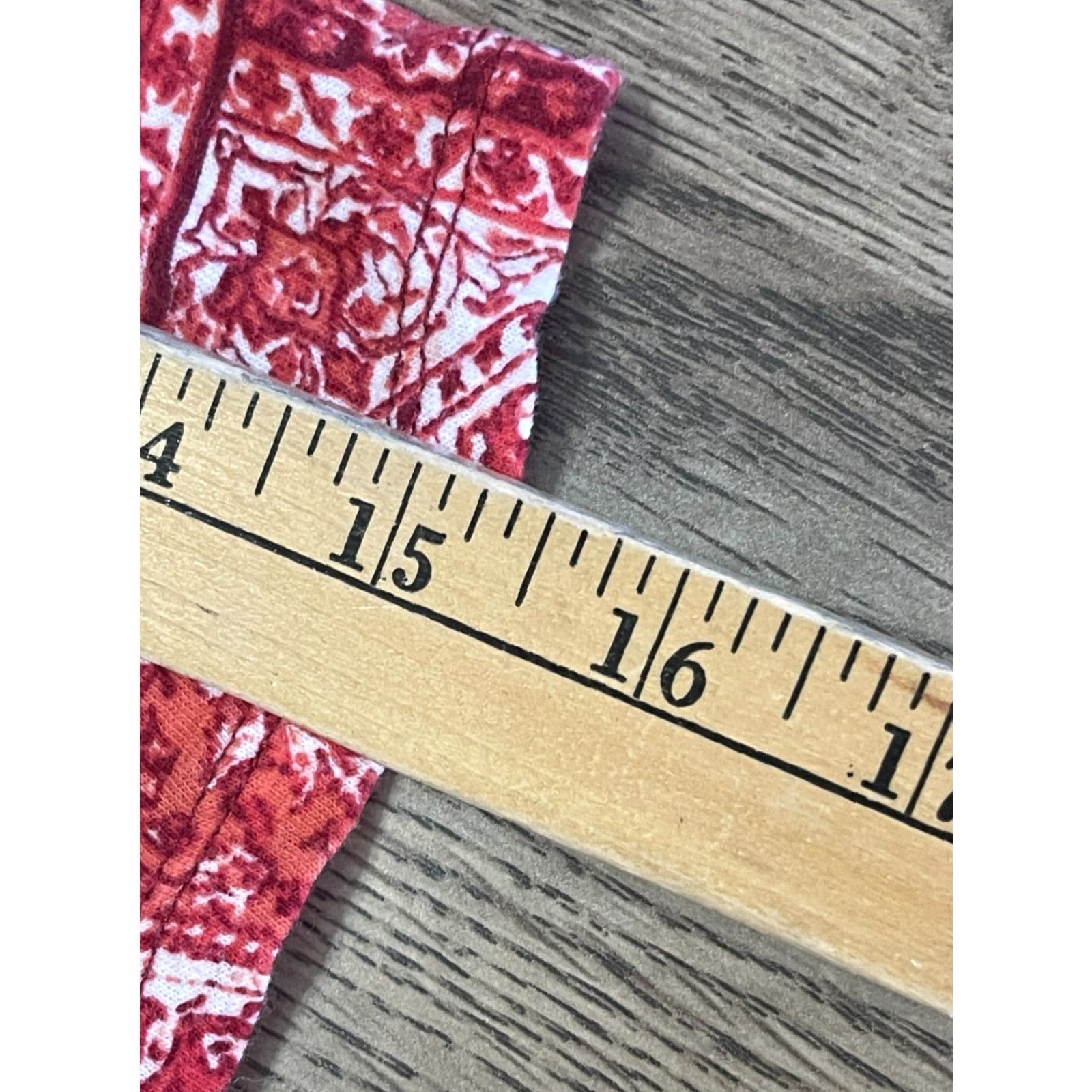 Vintage French Laundry Tank Shirt Women's Small White Red Floral Open Neckline Casual Size S / US 4 / IT 40 - 6 Thumbnail