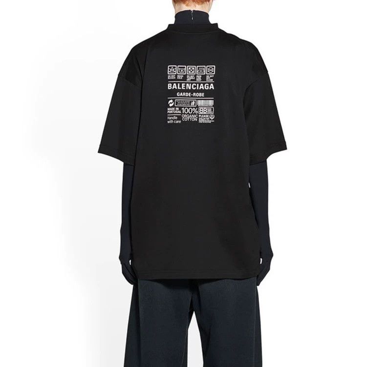 Balenciaga Balenciaga SS23 Letter logo geometric pattern print round Size US XS / EU 42 / 0 - 7 Thumbnail