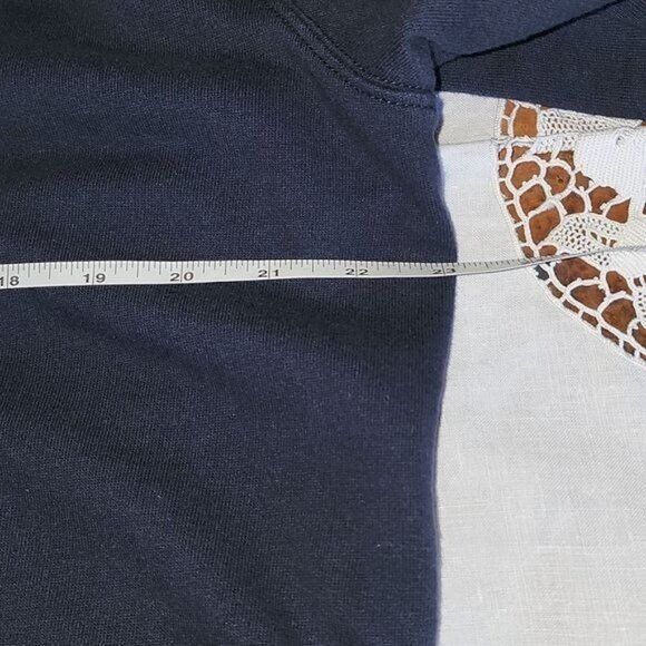 Chaps Chaps Sz. L Collared Vneck Pullover Long Sleeve Sweatshirt Size US L / EU 52-54 / 3 - 7 Thumbnail