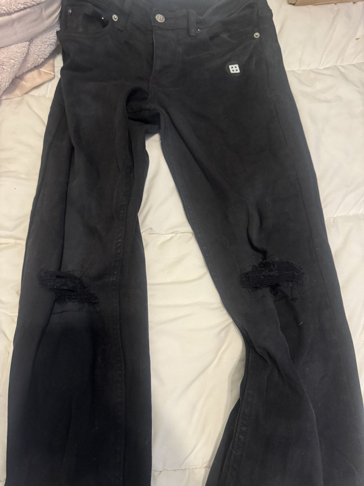 Ksubi Ksubi mens Jeans, denim Black/White Size US 28 / EU 44 - 1 Thumbnail