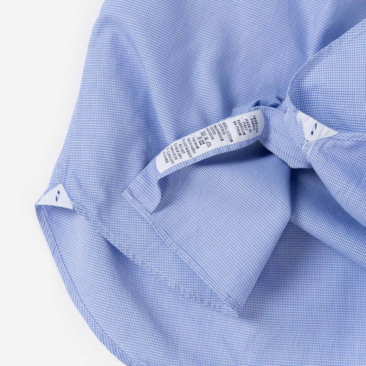 Other Mastai Ferretti Mens Blue Dress Shirt Button Up Long Sleeve Size US M / EU 48-50 / 2 - 6 Thumbnail