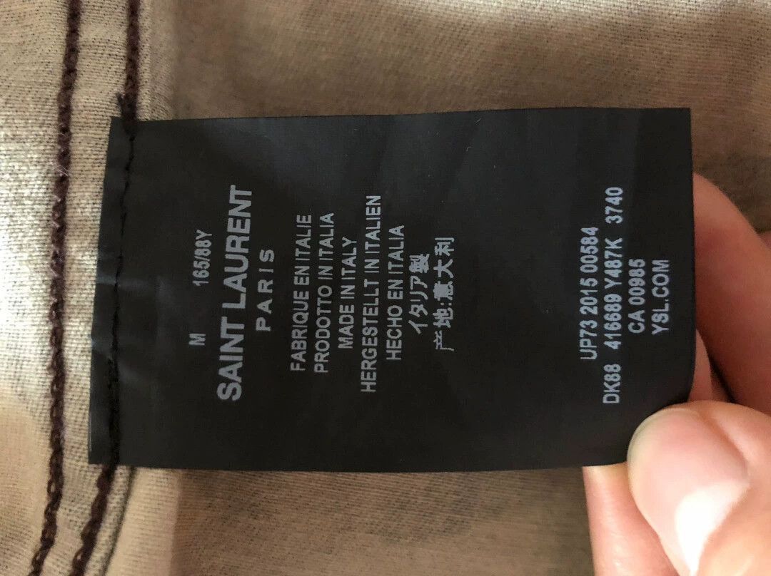 Saint Laurent Paris Saint Laurent Paris Classic camouflage jacket Size US M / EU 48-50 / 2 - 5 Thumbnail