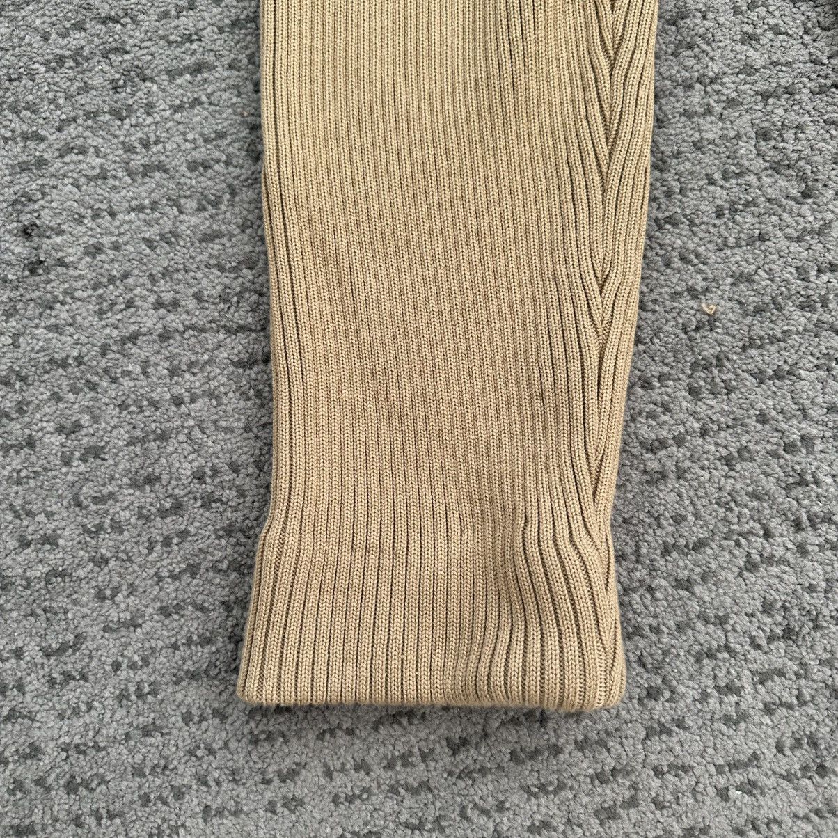 AMI Ami Paris Camel Merino wool straight knit pants Size US 28 / EU 44 - 5 Thumbnail
