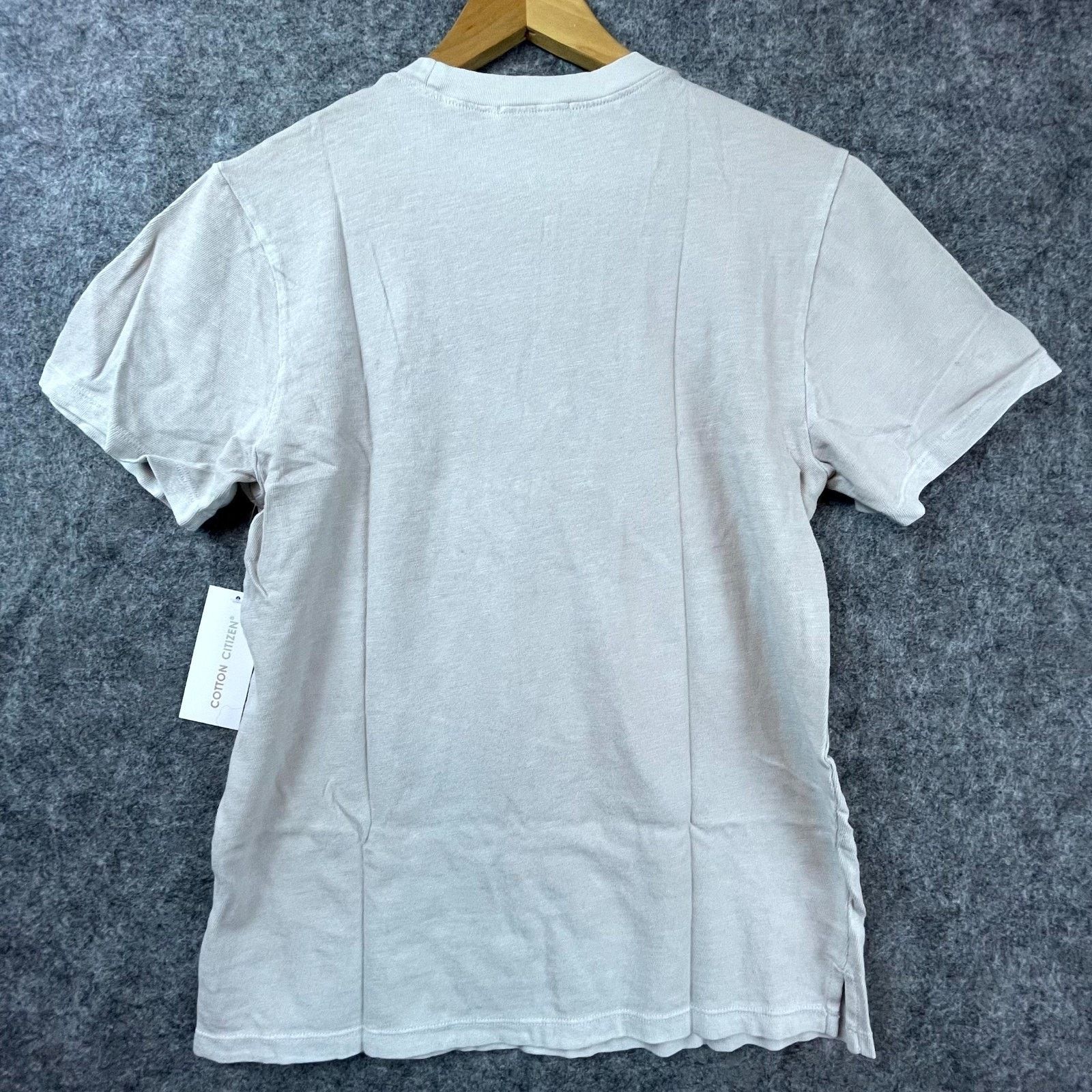 COTTONCITIZEN Cotton Citizen Presley T-Shirt Mens S Grey Short Sleeve USA Size US S / EU 44-46 / 1 - 2 Thumbnail