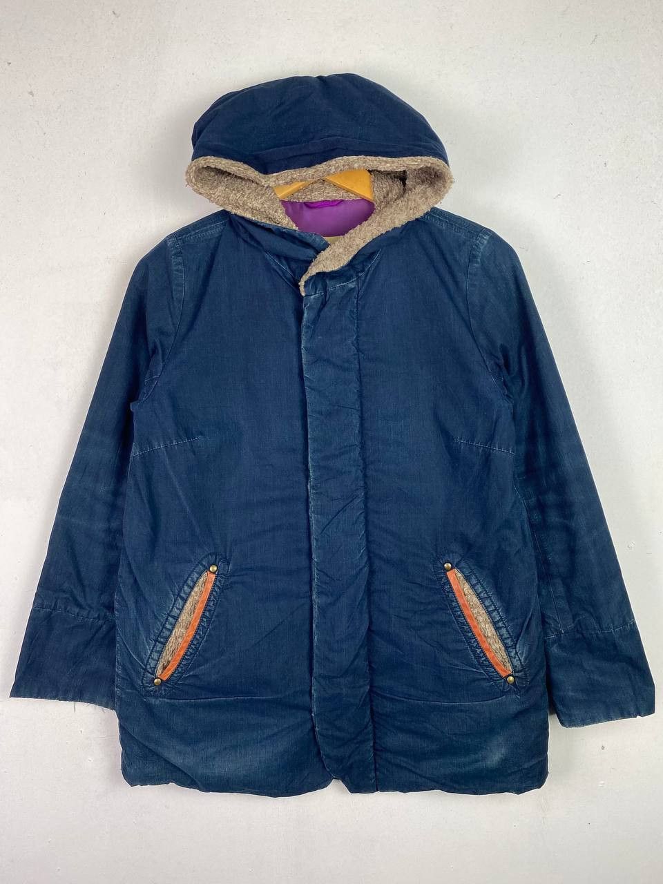 vintage japanese brands denim style jacket very nice design