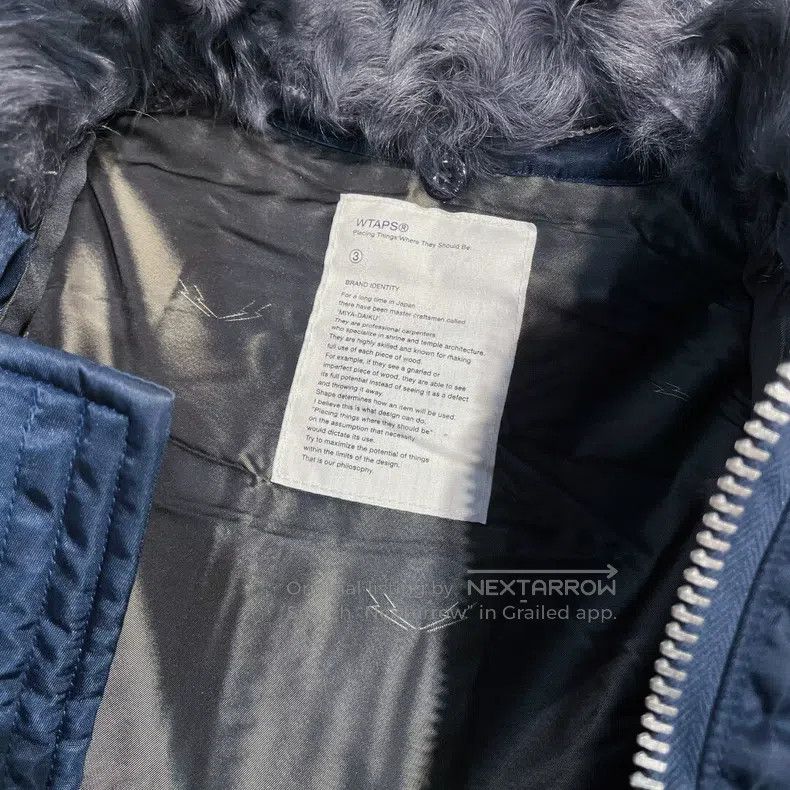 Wtaps Wtaps Cotton jacket with fur trim Size US L / EU 52-54 / 3 - 3 Thumbnail