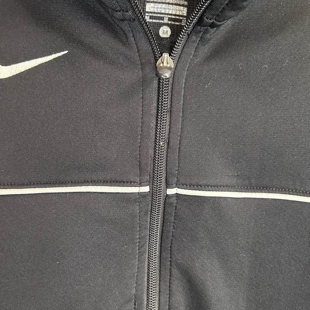 Nike Women's Nike Track Jacket, Size M, Black & White Size M / US 6-8 / IT 42-44 - 4 Thumbnail