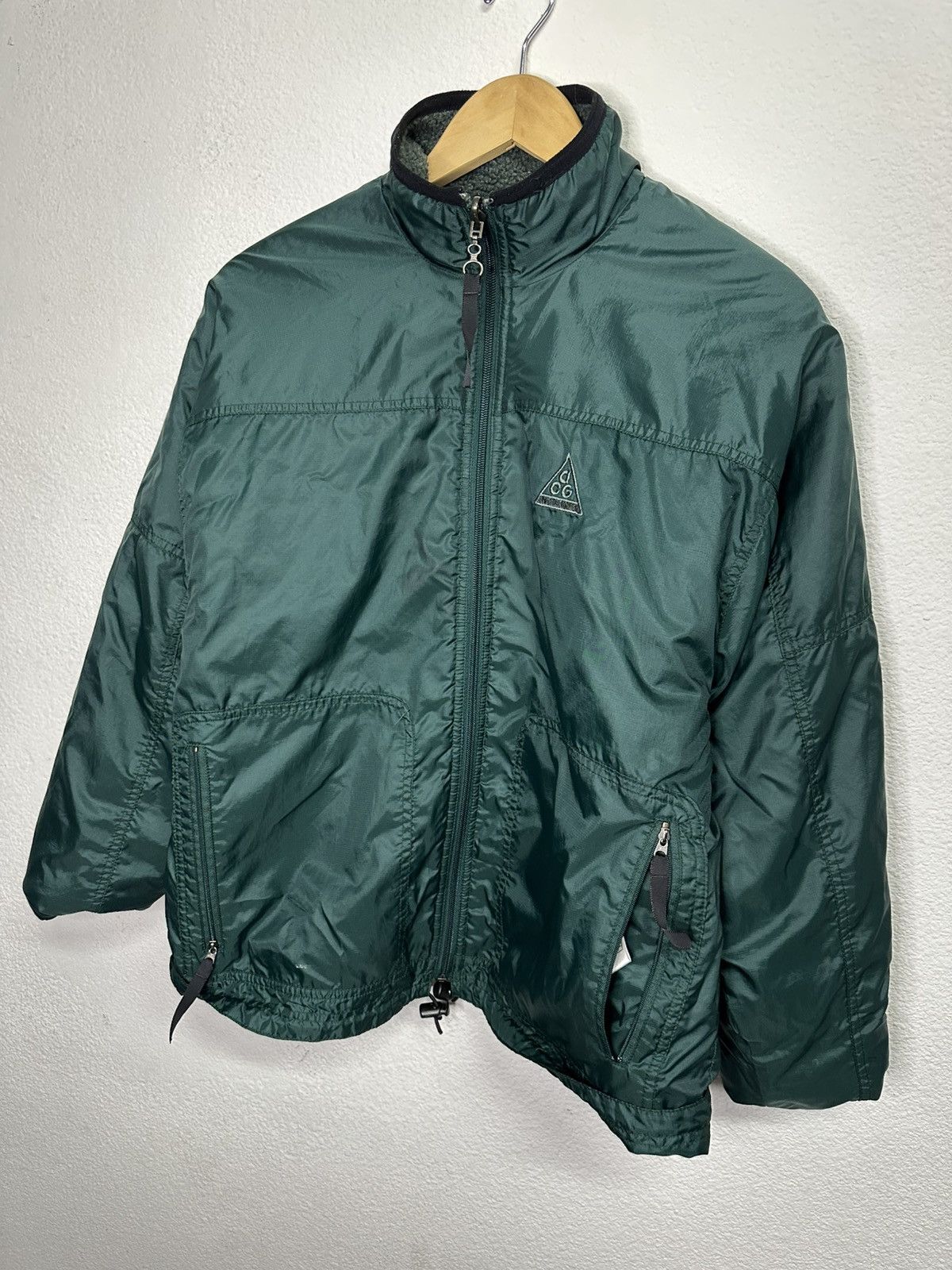 Nike ACG Vintage Nike ACG Deep Pile Fleece Small mens Pine Green Size US S / EU 44-46 / 1 - 5 Thumbnail
