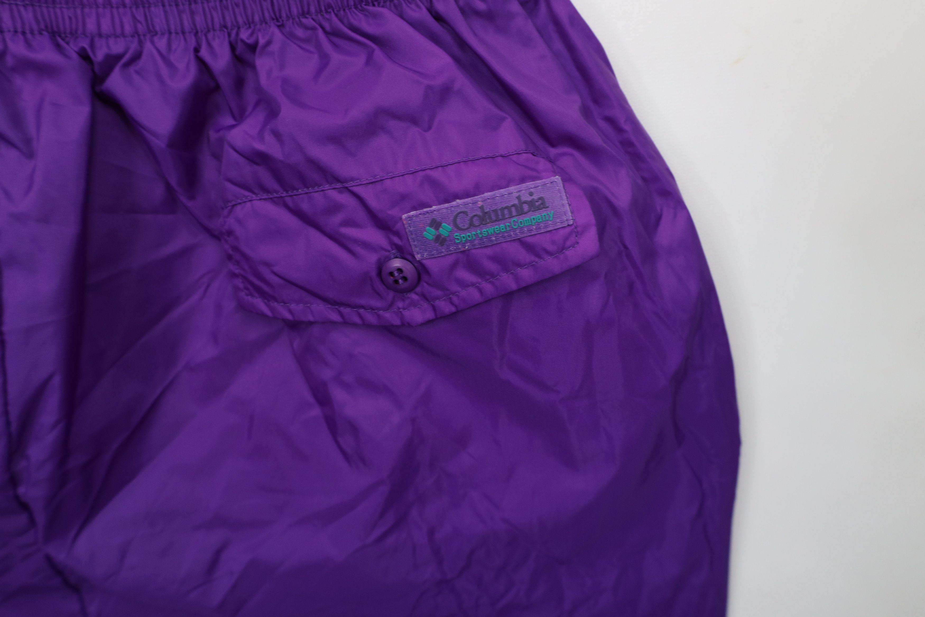 Columbia × Vintage Vintage 90s Columbia Rain Windbreaker Joggers Jogger Pants Size 30" / US 8 / IT 44 - 13 Thumbnail