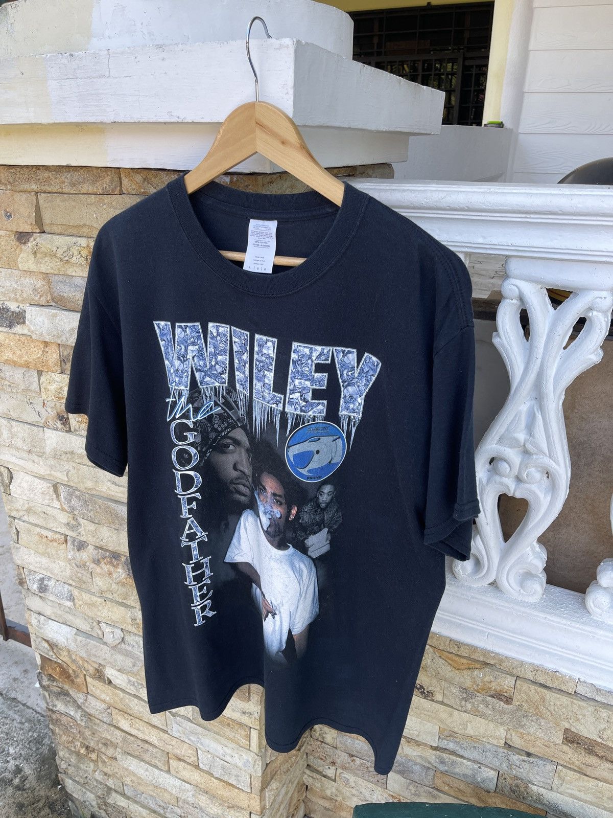 Rap Tees Last Drop🔥Rare🔥Vintage Wiley The Good Father T Shirt Size US L / EU 52-54 / 3 - 4 Thumbnail